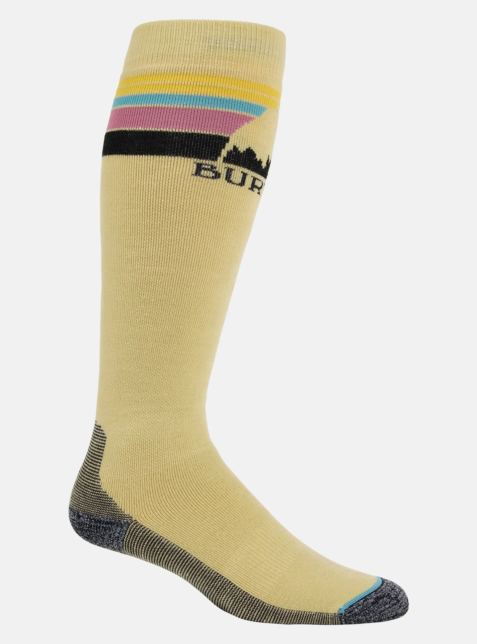 Burton Men's Emblem Midweight Snow Sock - Mushroom