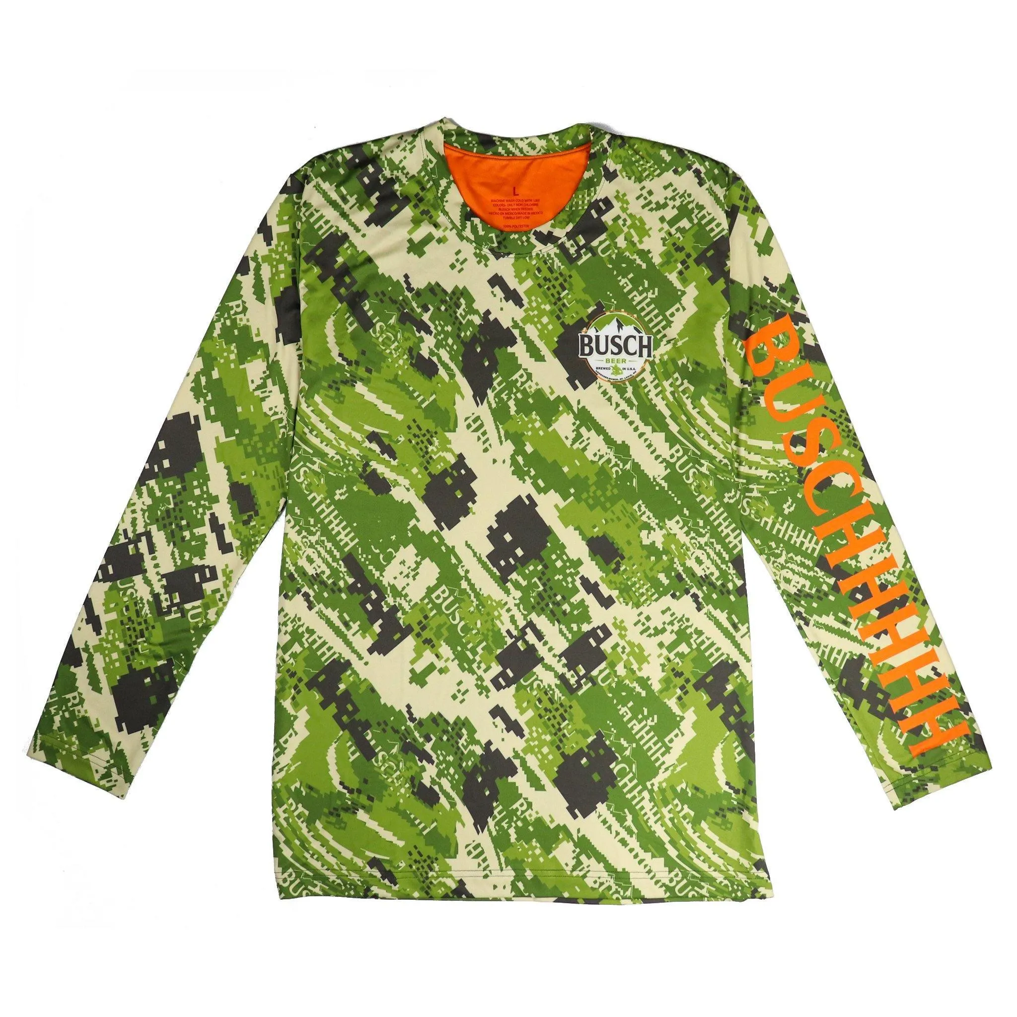 Busch Camo Long Sleeve T Shirt