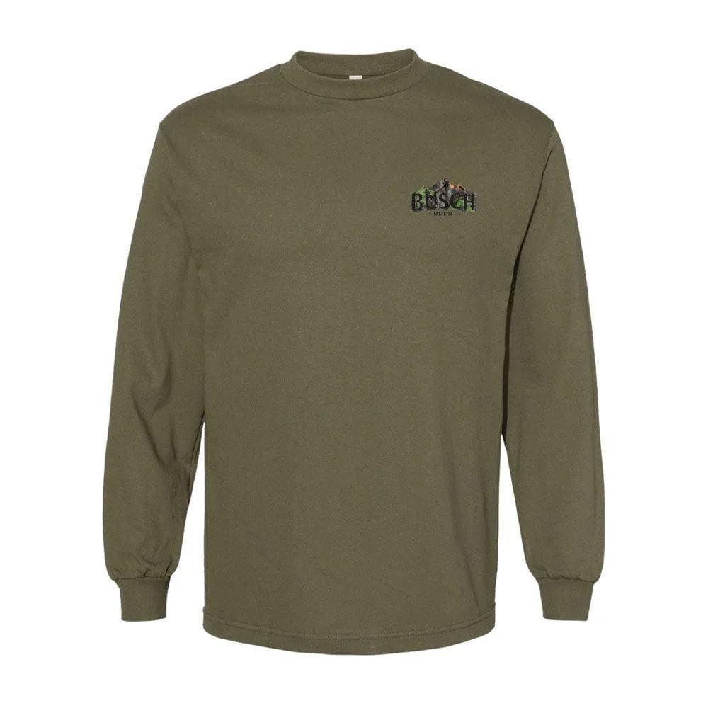 Busch Earth Camo Long Sleeve T-Shirt