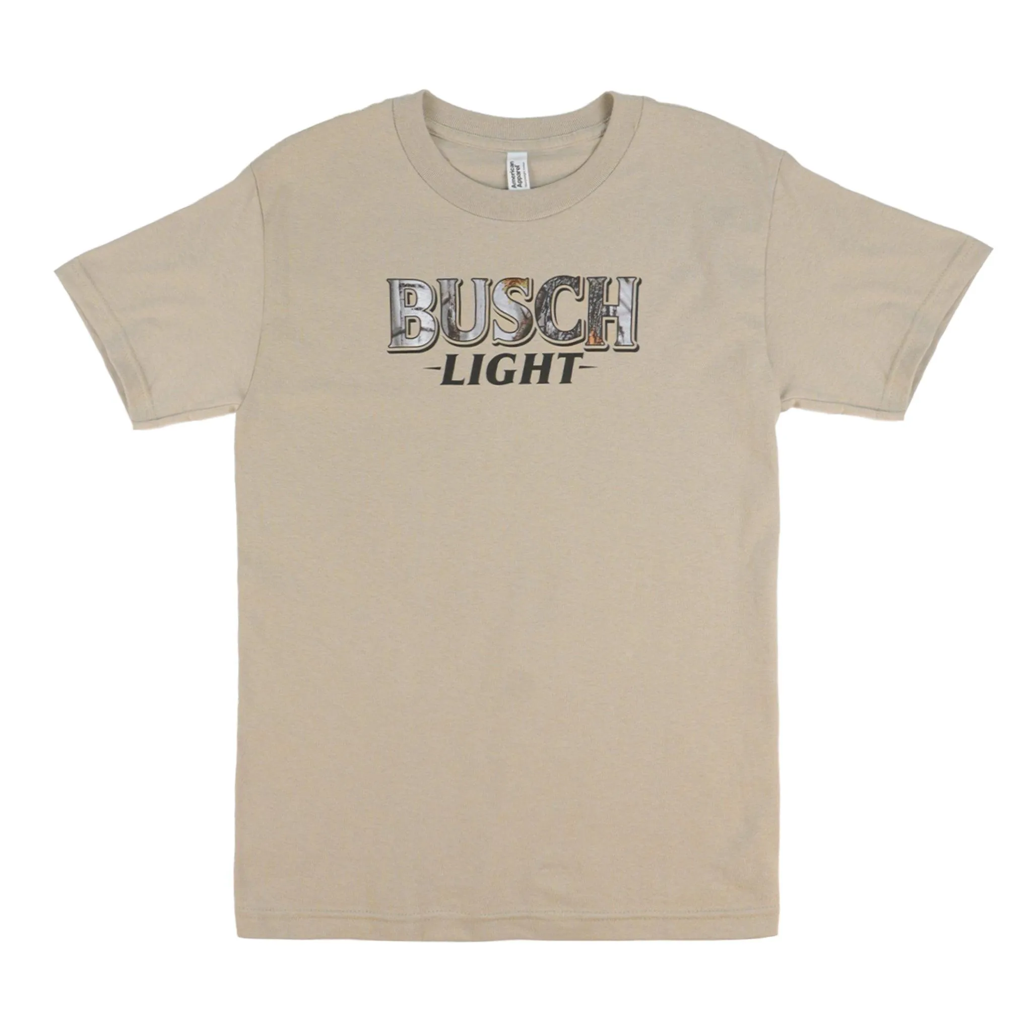 Busch Light Earth Camo Logo T-Shirt