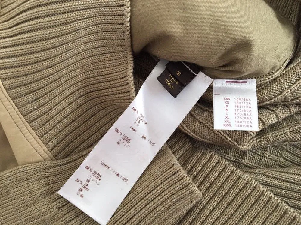 Calfskin & Cotton Cardigan