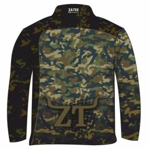 Camo | Commando Khaki Green Fishing Shirt ★Pre-Order★