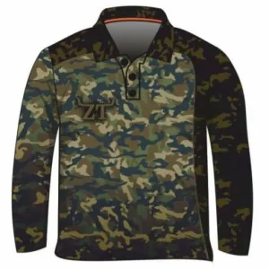 Camo | Commando Khaki Green Fishing Shirt ★Pre-Order★