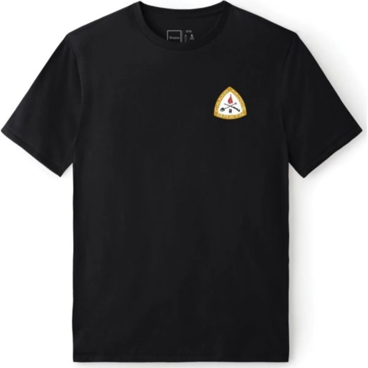 Camp Mode Recycled S/S Standard Tee - Black