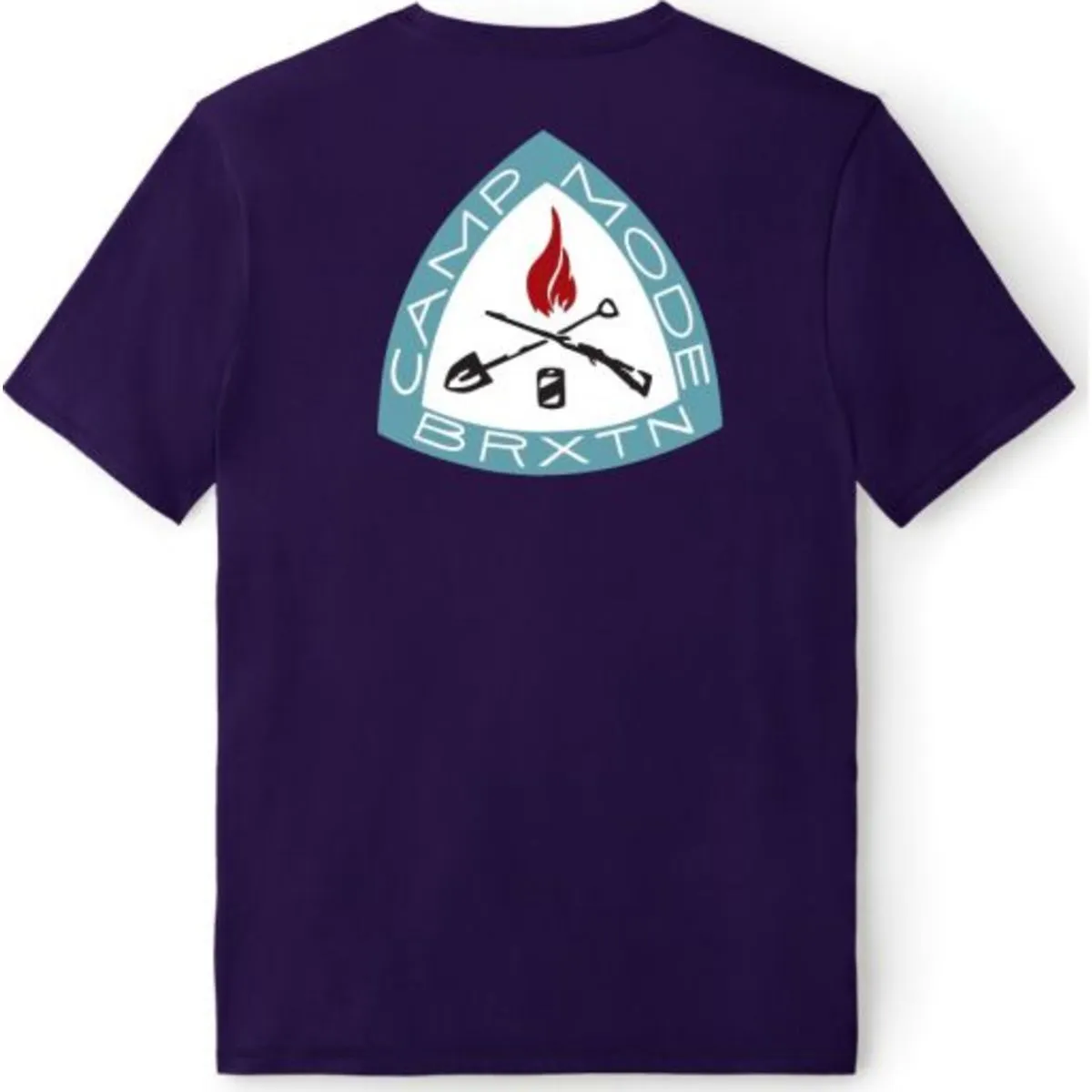 Camp Mode Recycled S/S Standard Tee - Black