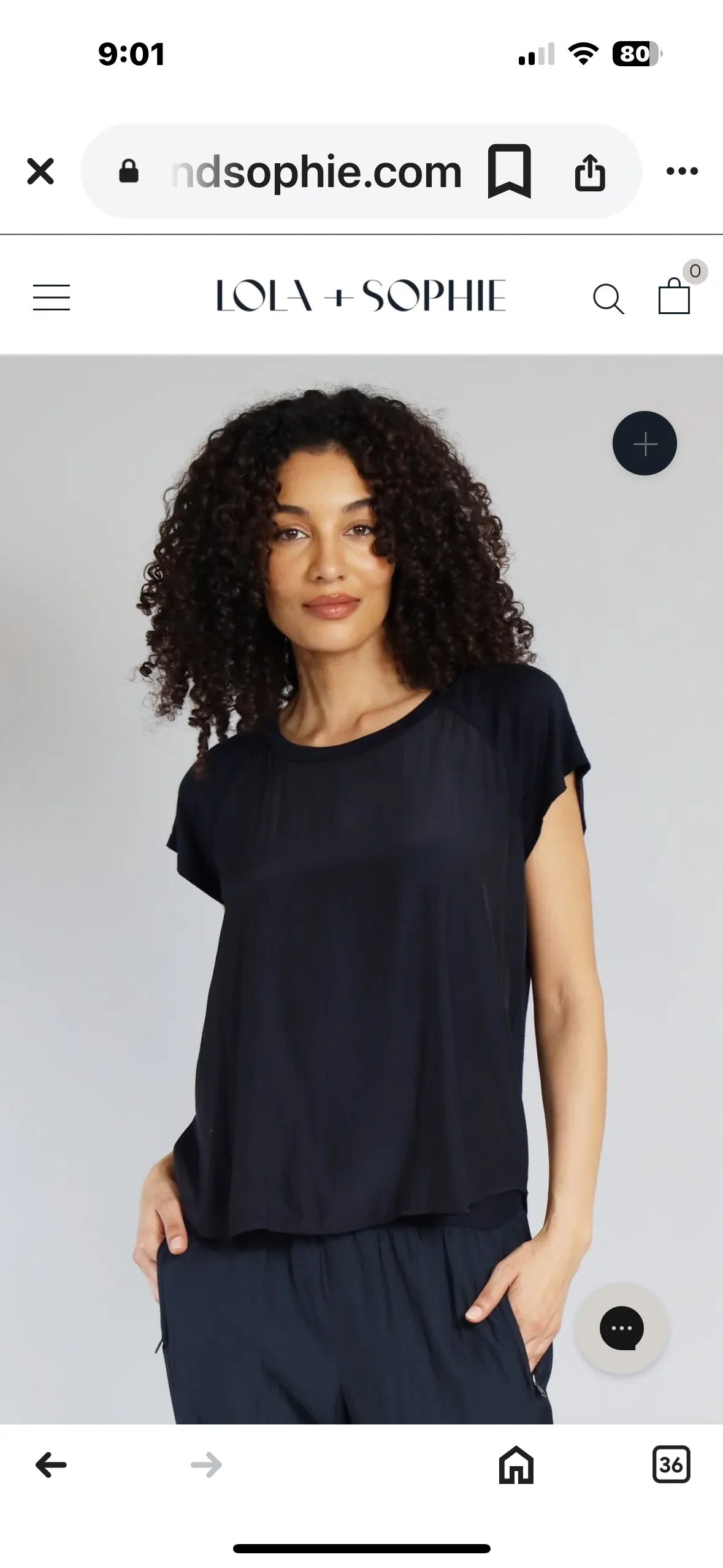 Cap Sleeve Baseball Hybrid Tee T1619
