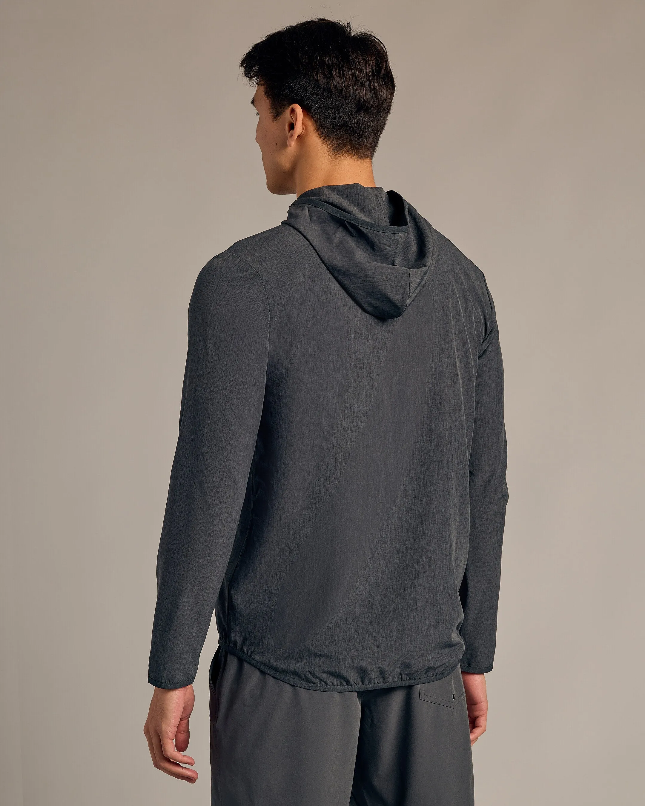 Charcoal Heather Gray Active Shell Jacket