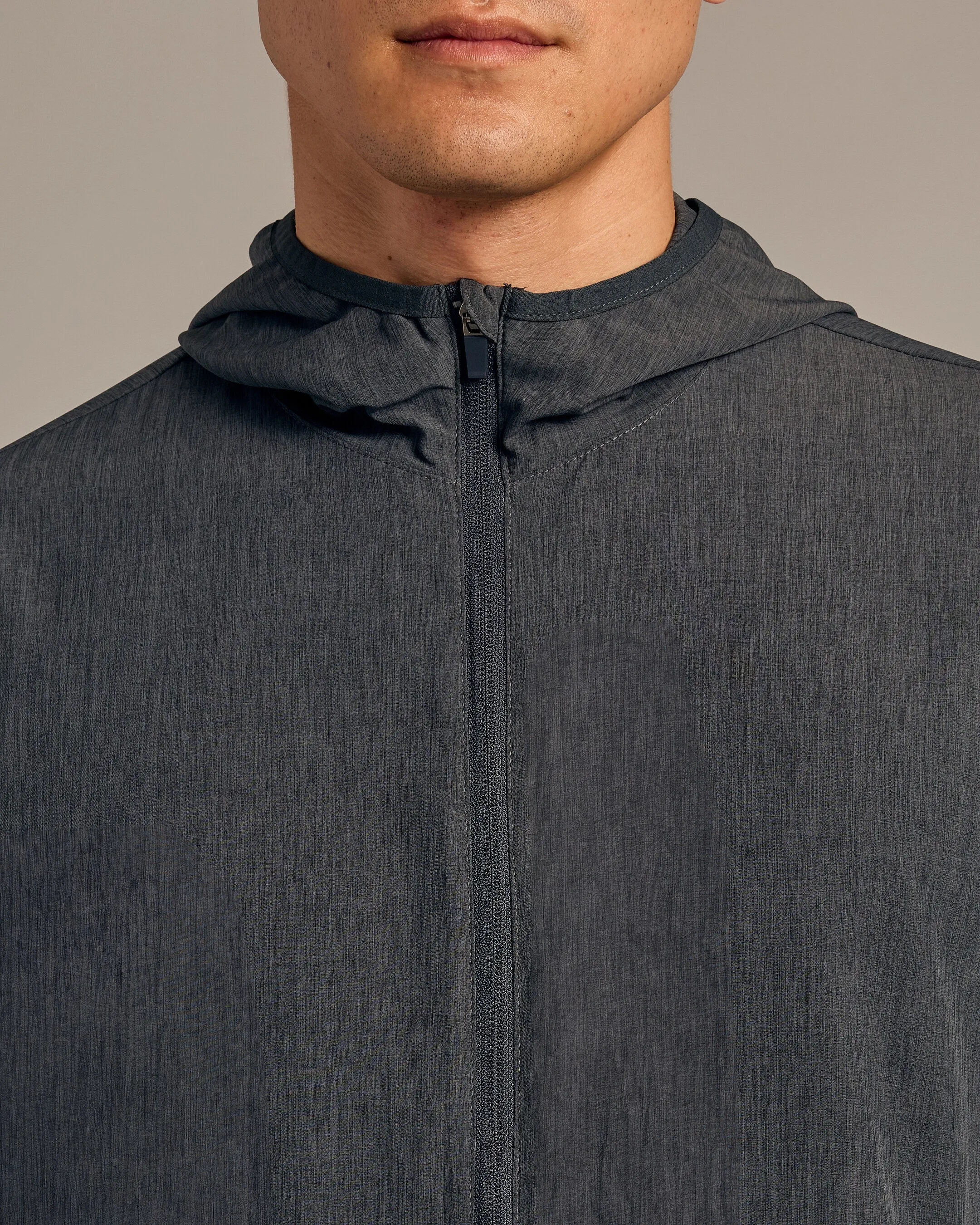 Charcoal Heather Gray Active Shell Jacket