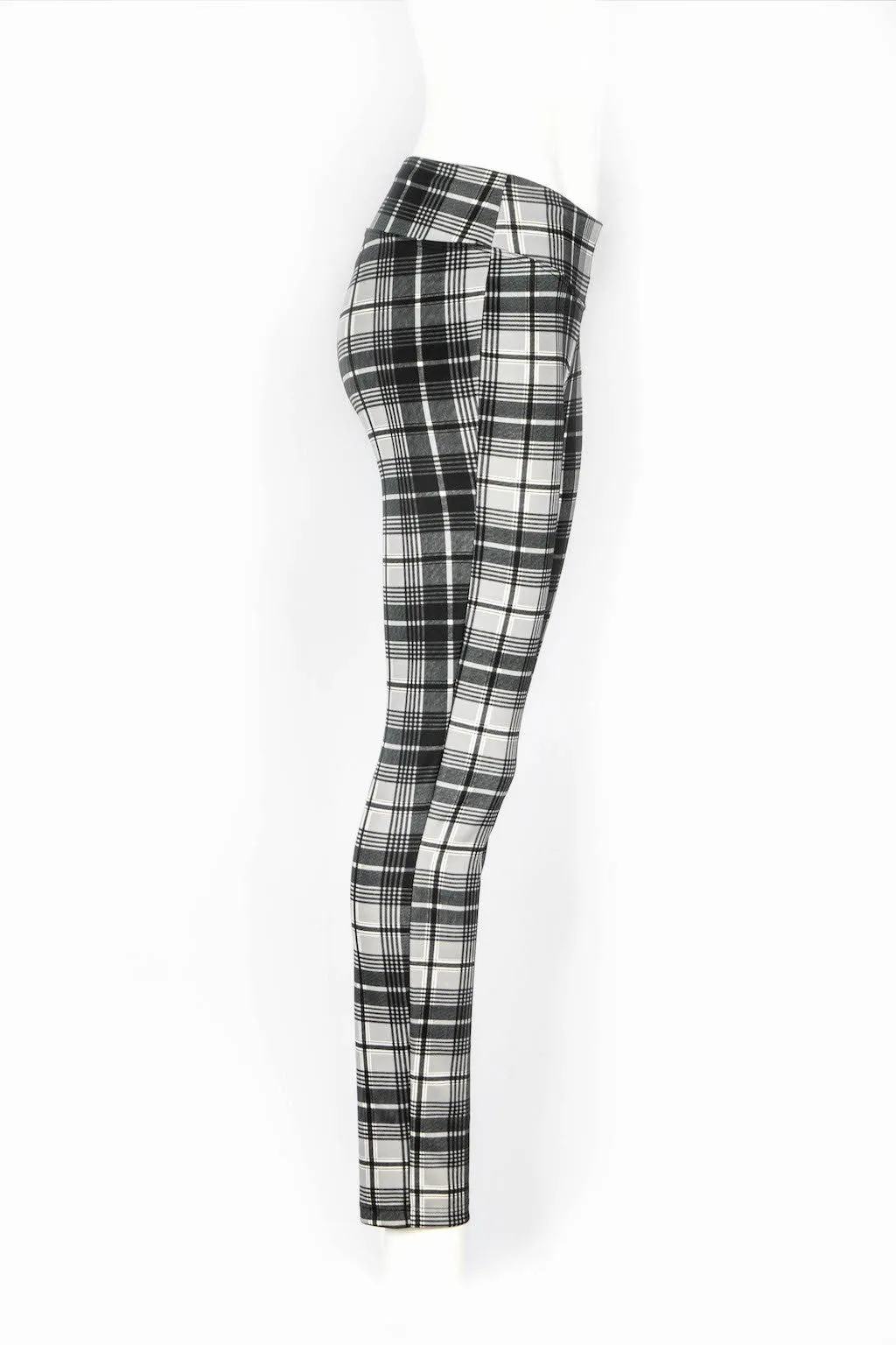 Charlotte Plaid Scuba Pants