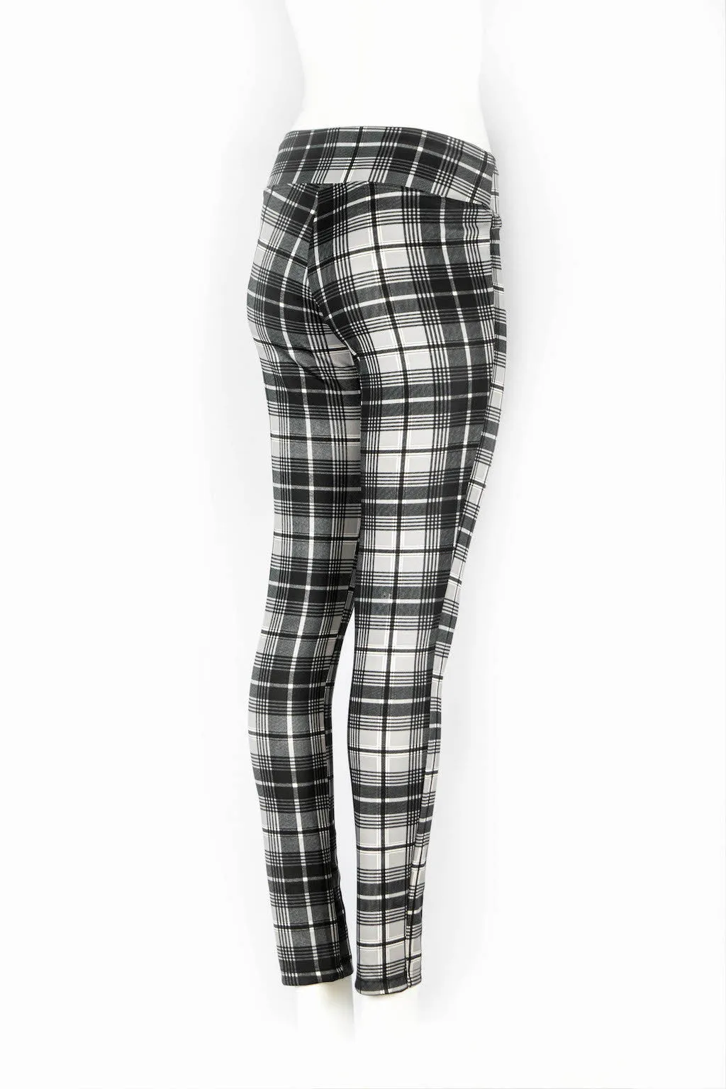 Charlotte Plaid Scuba Pants