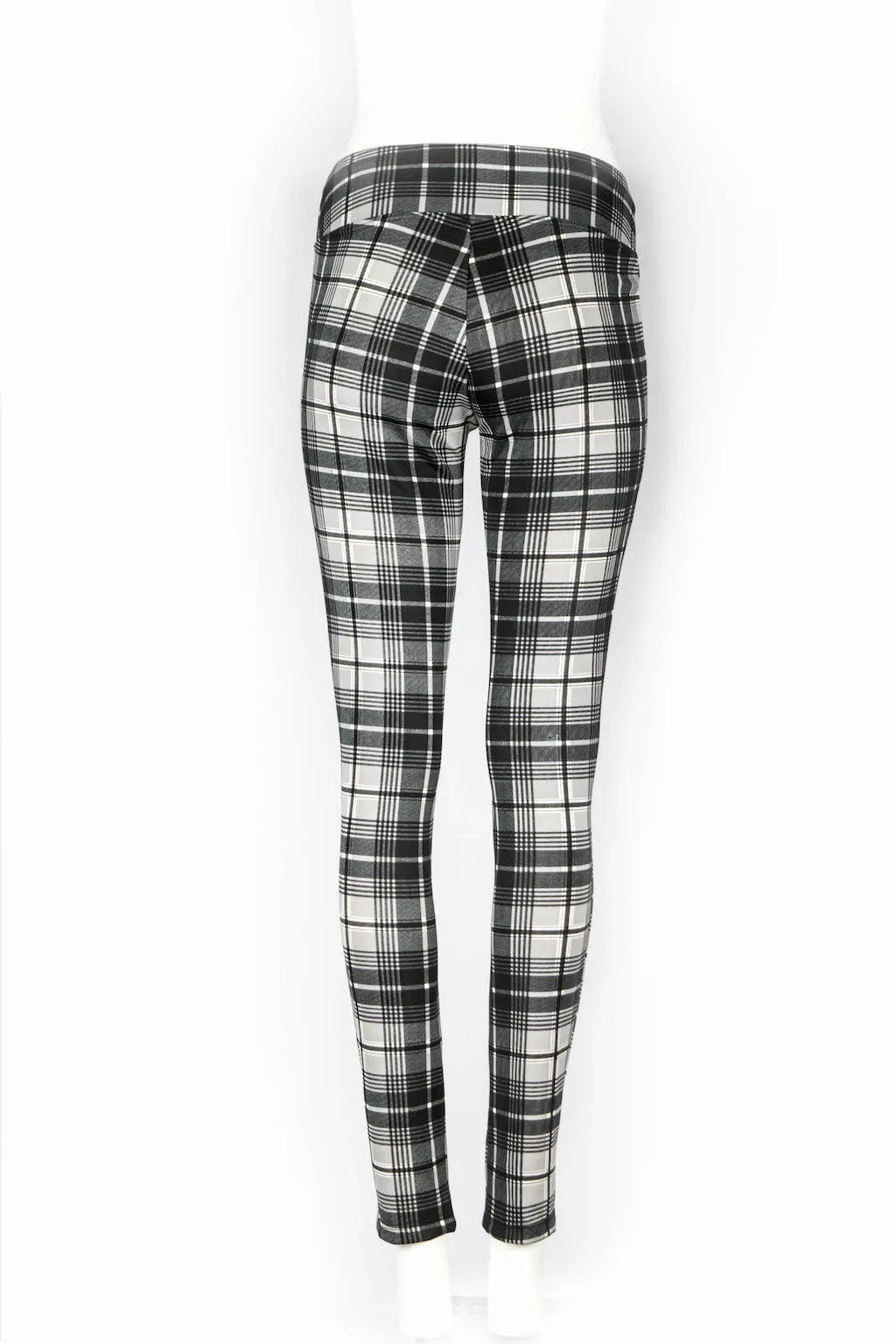 Charlotte Plaid Scuba Pants