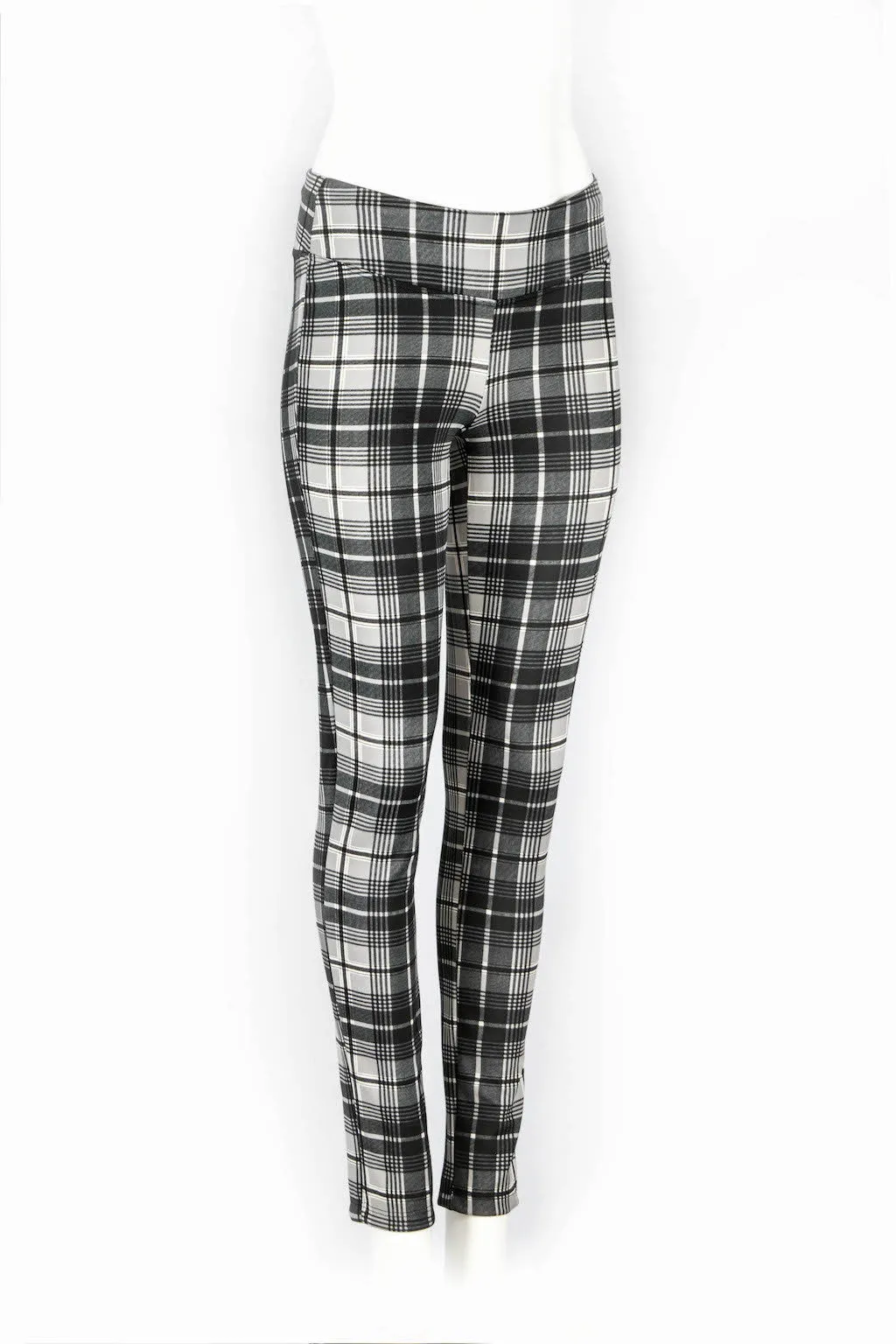 Charlotte Plaid Scuba Pants