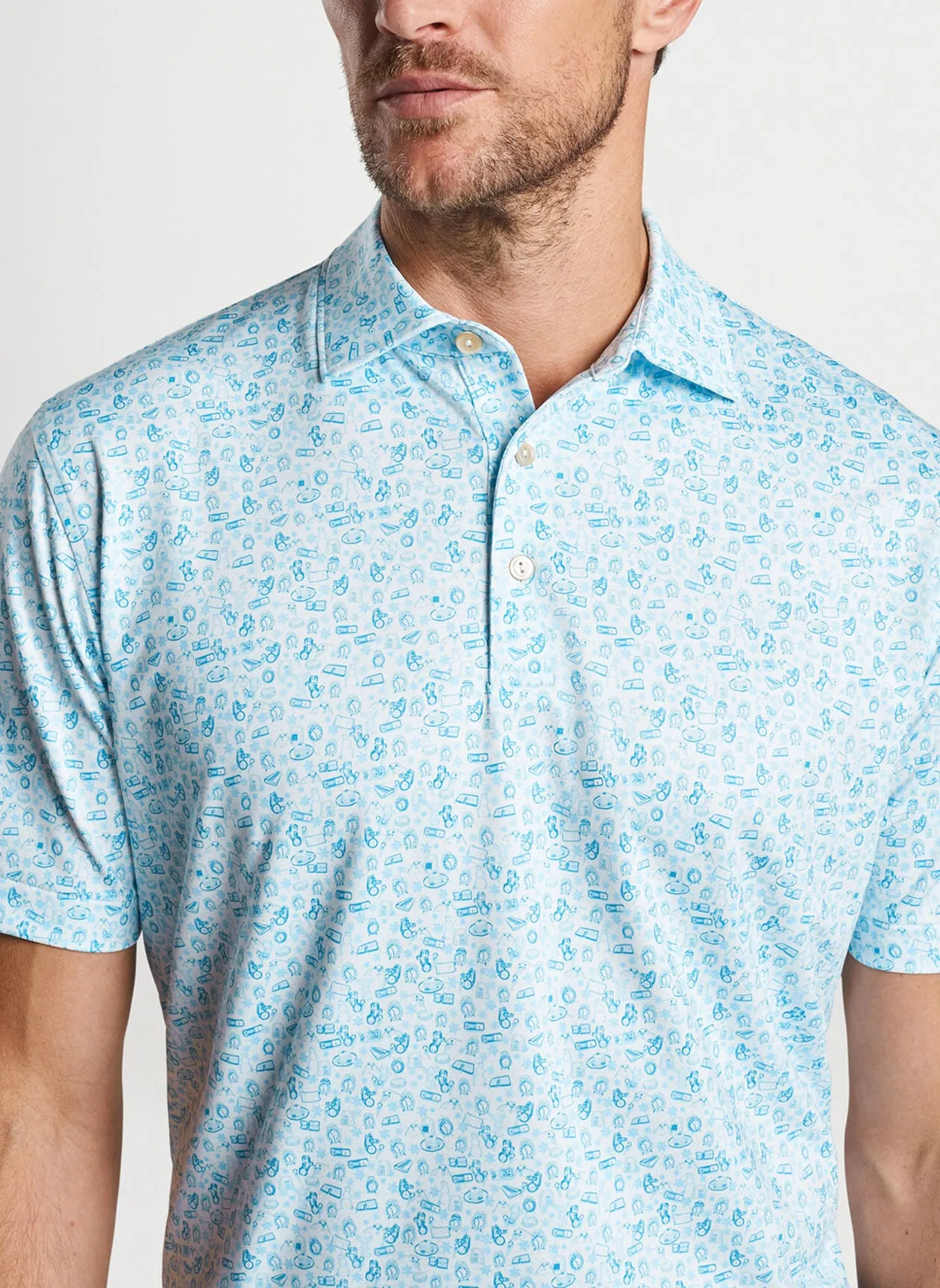 Deja Vu Performance Jersey Polo