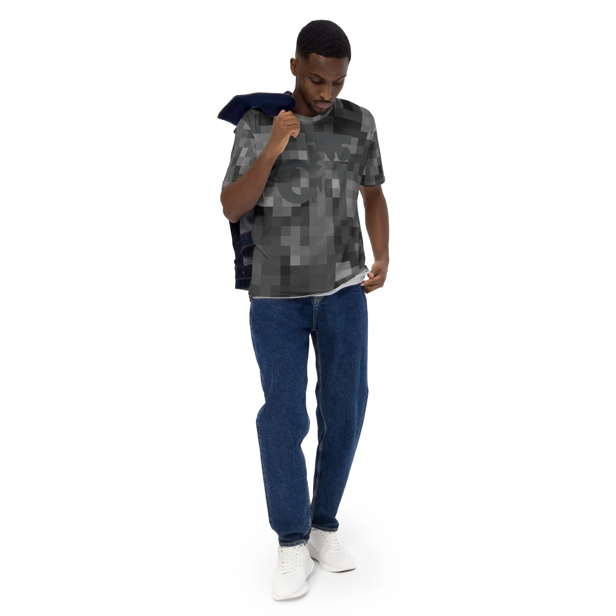 DTI Neutral Pixel Camo Men's t-shirt