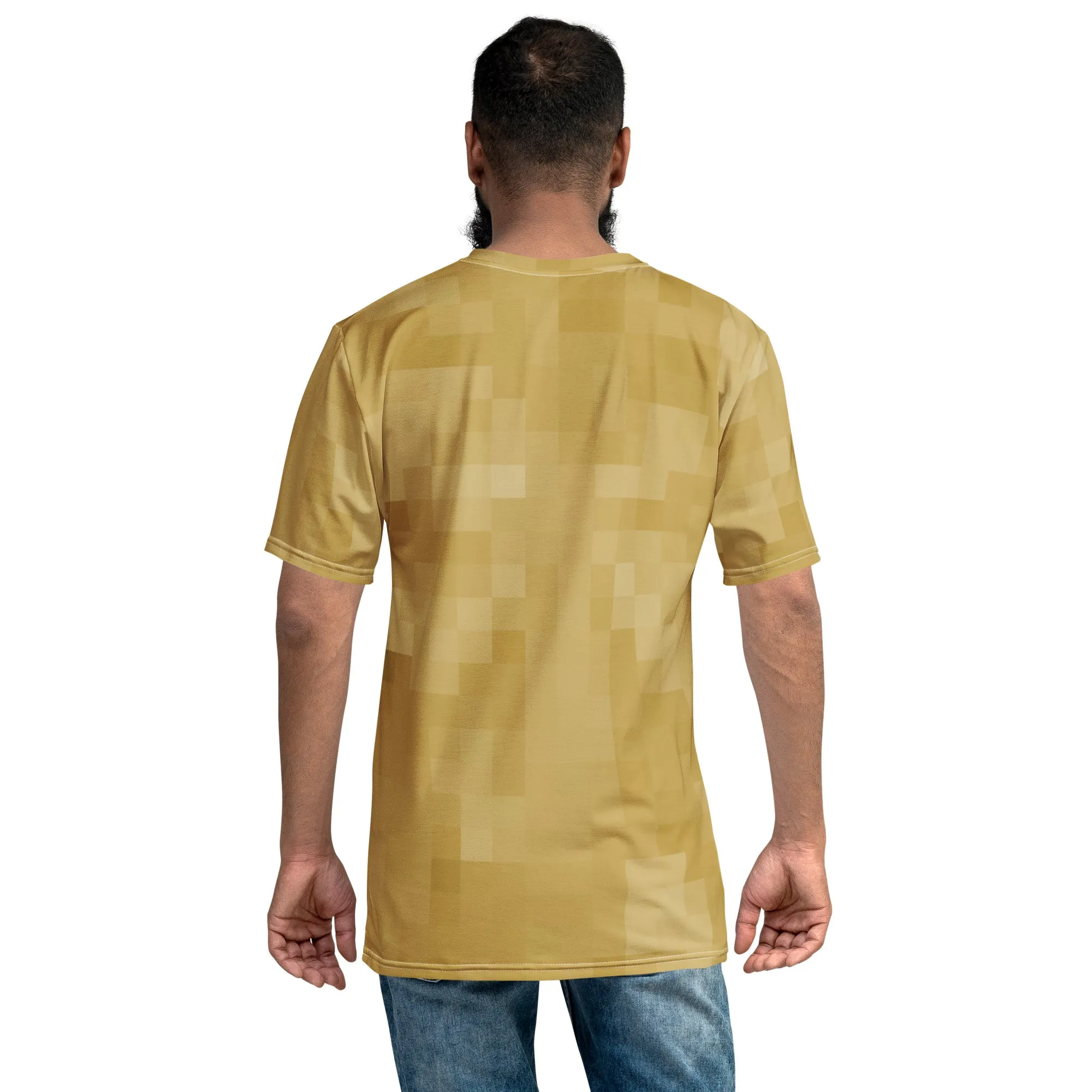 DTI Pale Gold Camo Men's t-shirt