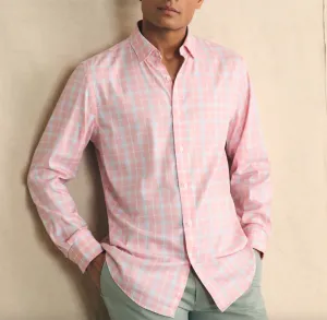 Faherty The Movement Shirt Sugar Creek Plaid