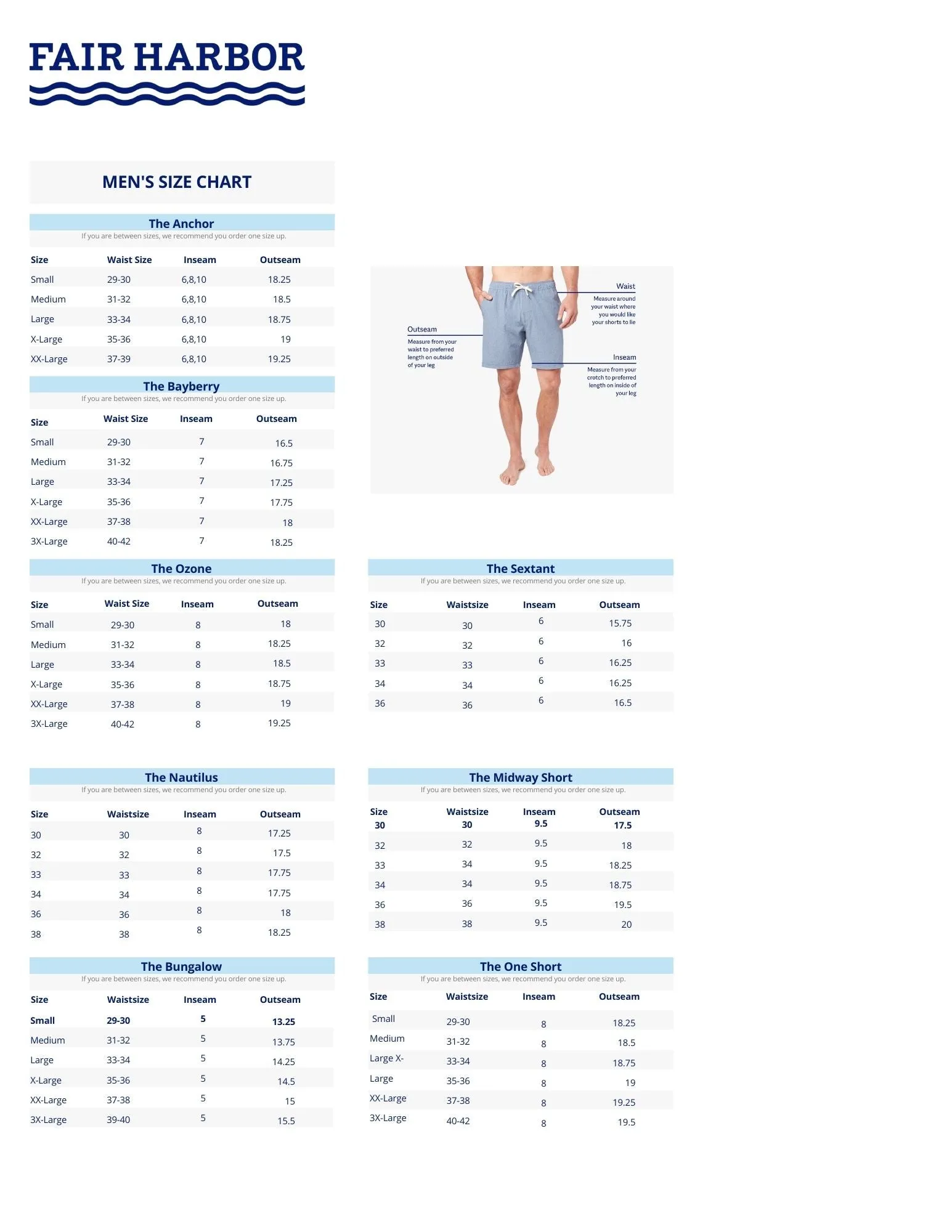 FAIR HARBOR- MEN'S THE ANCHOR SWIM SHORT