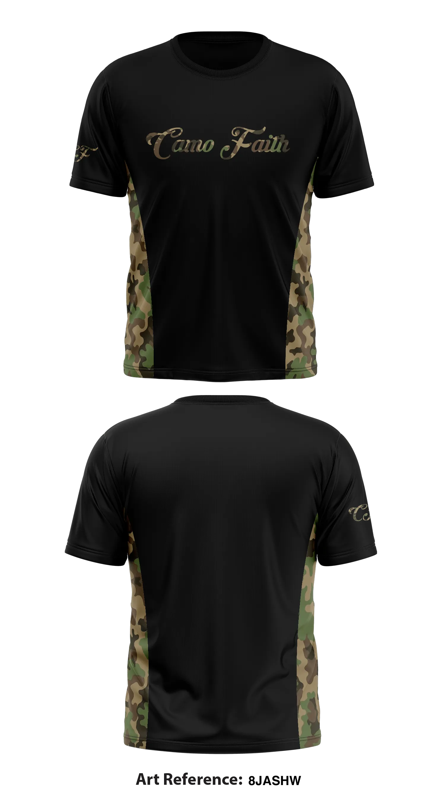 Faith in Camo Store 1 Core Men's SS Performance Tee - 8jasHW