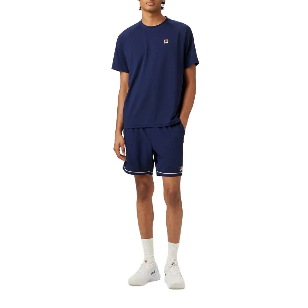 Fila Men's Short Sleeve Crewneck Top (Fila Navy)