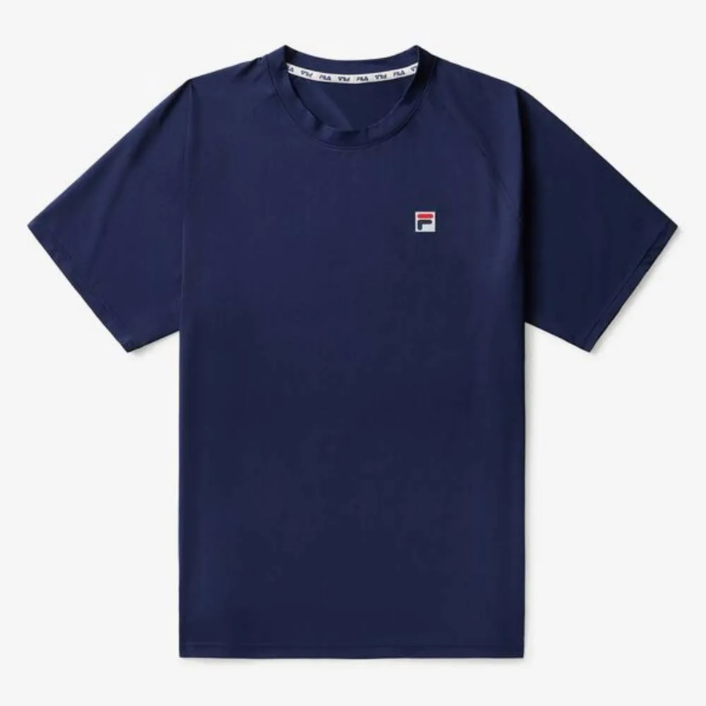 Fila Men's Short Sleeve Crewneck Top (Fila Navy)