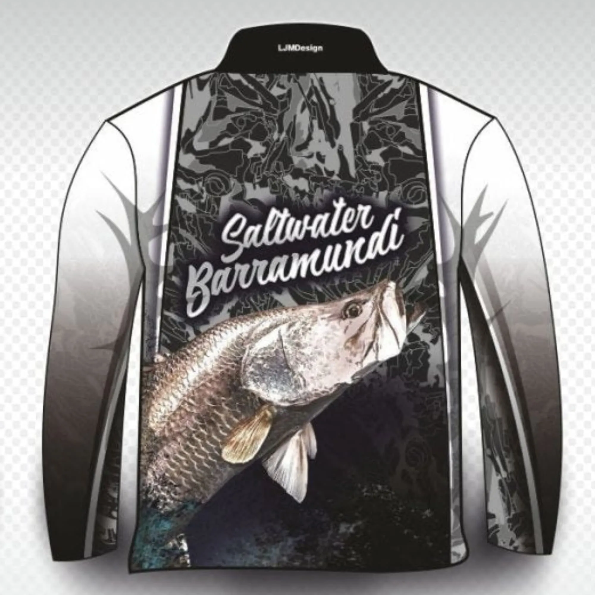 Fishing | Barramundi Saltwater Camo Fishing Shirt ★Pre-Order★