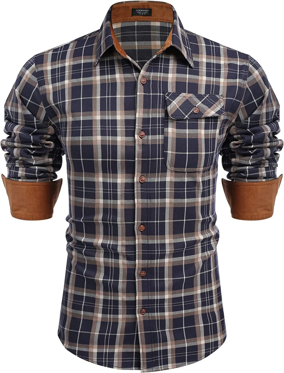 Flannel Button Down Plaid Shirts (US Only)