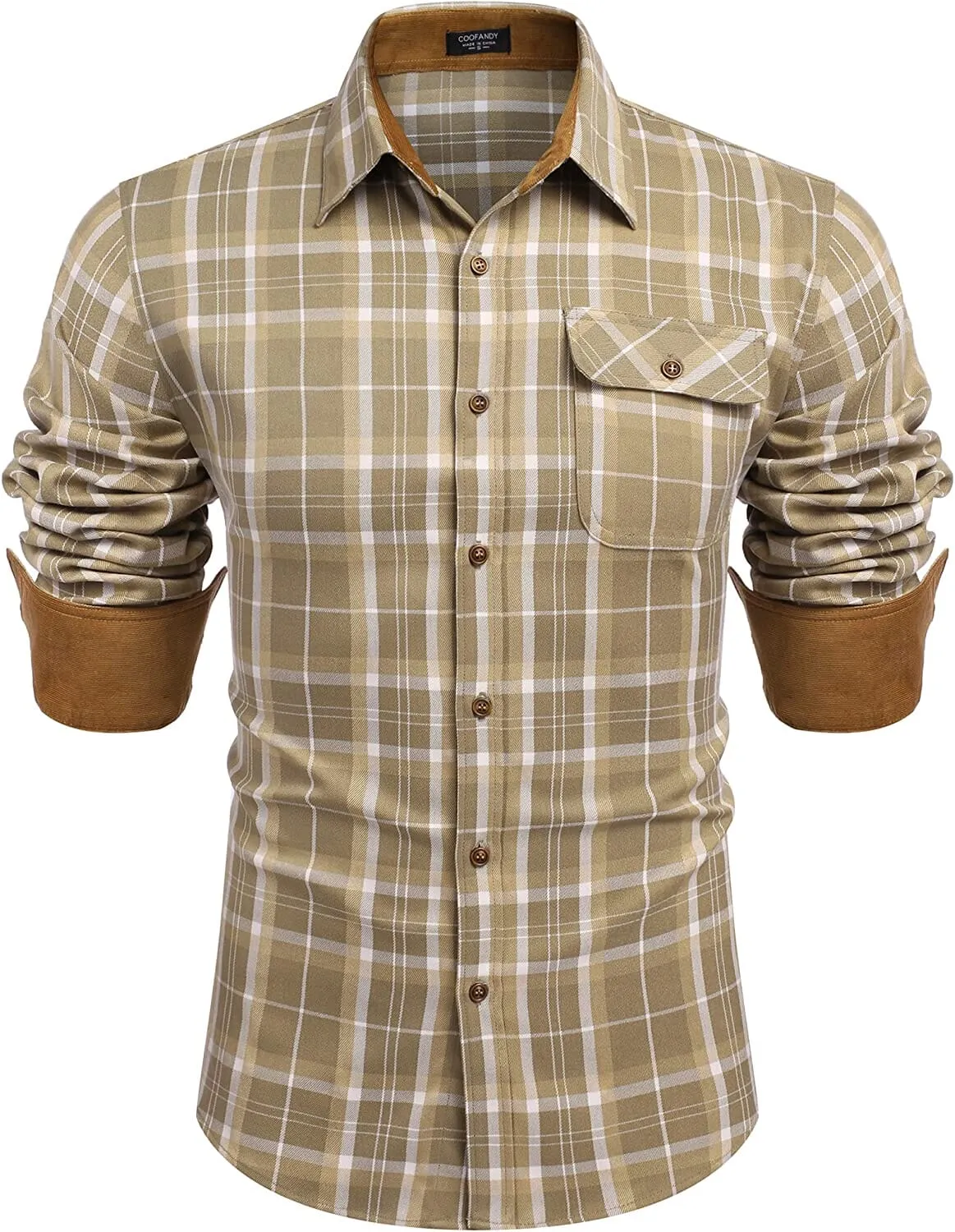 Flannel Button Down Plaid Shirts (US Only)