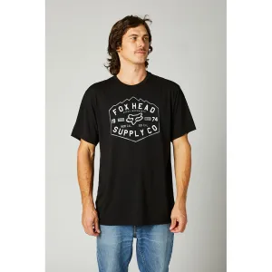 Fox Backbone Ss Tech Tee - Black