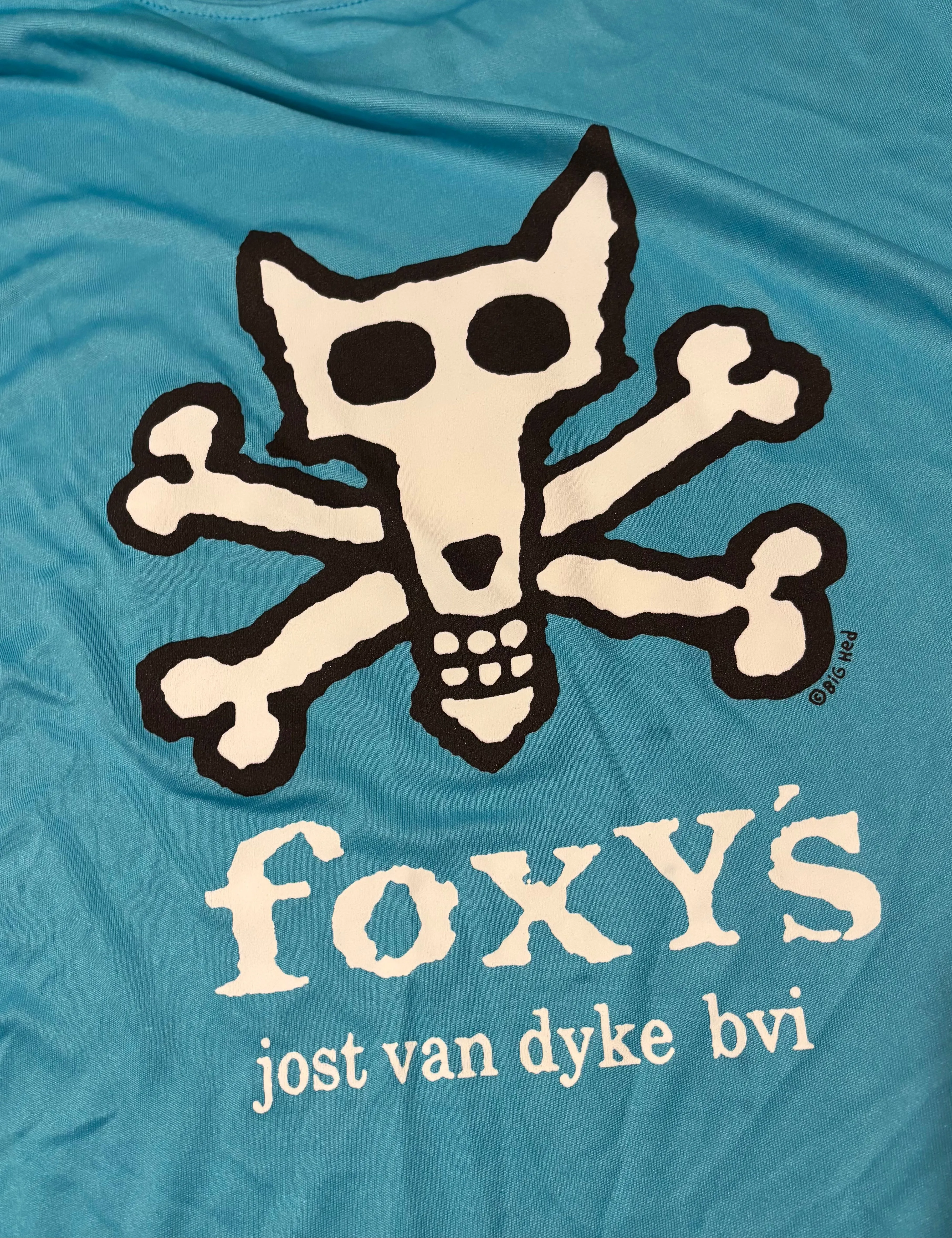 Foxy's 'Skull & Bones' Short Sleeve Performance Tee
