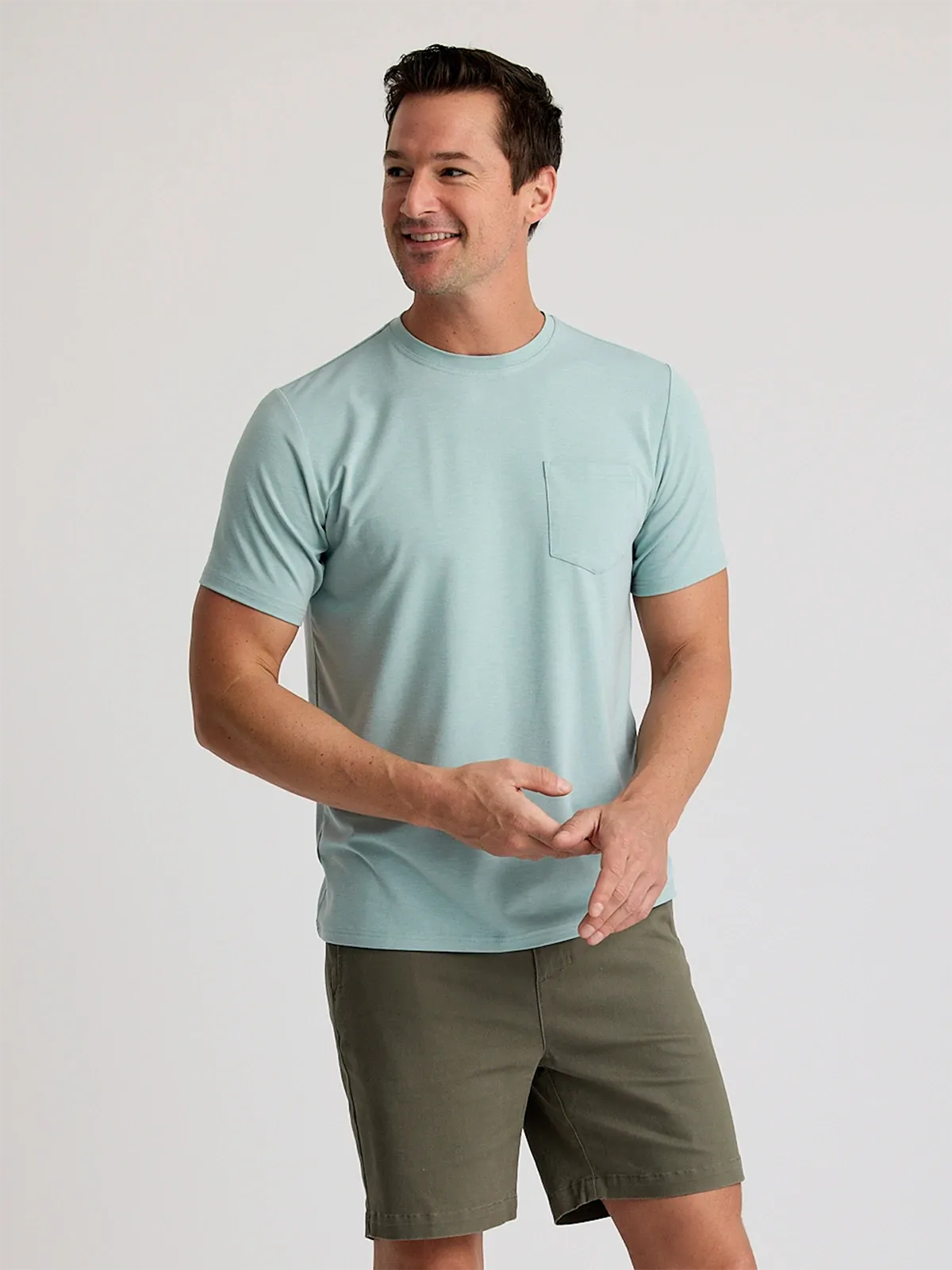 Free Fly Men's Bamboo Flex Pocket Tee