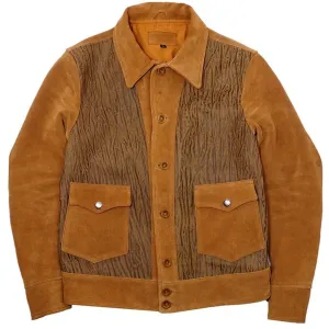 Free shipping.Us Style.Mens Vinatge Leather jacket.Genuine Frosted Cowhide coat.quality Classic Casual 1920 Leather Cloth,