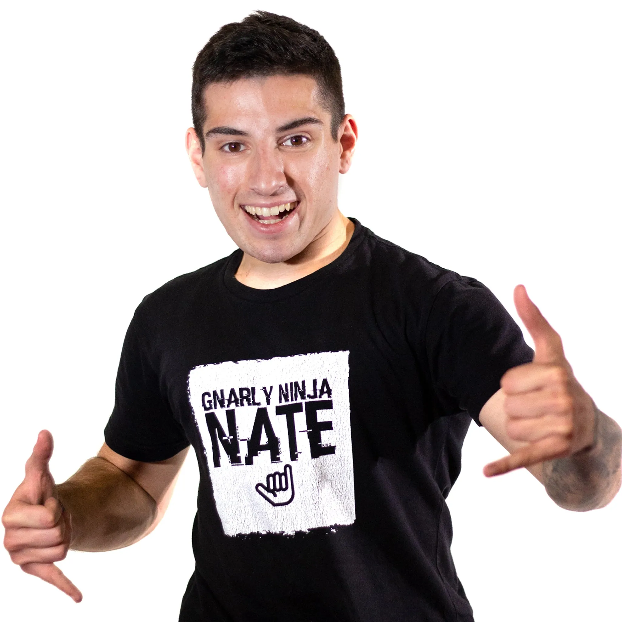 Gnarly Ninja Nate Official American Ninja Warrior T-Shirts
