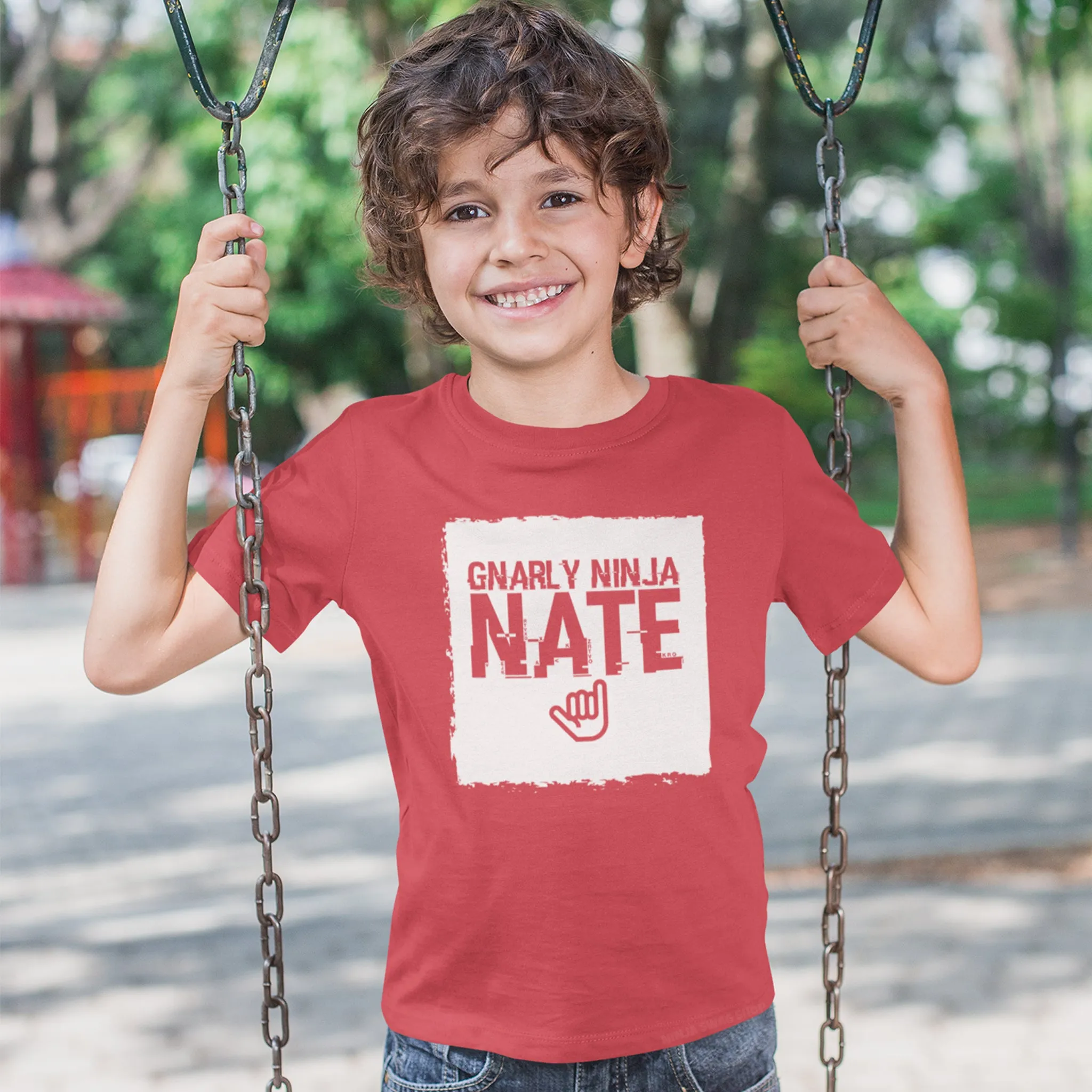 Gnarly Ninja Nate Official American Ninja Warrior T-Shirts