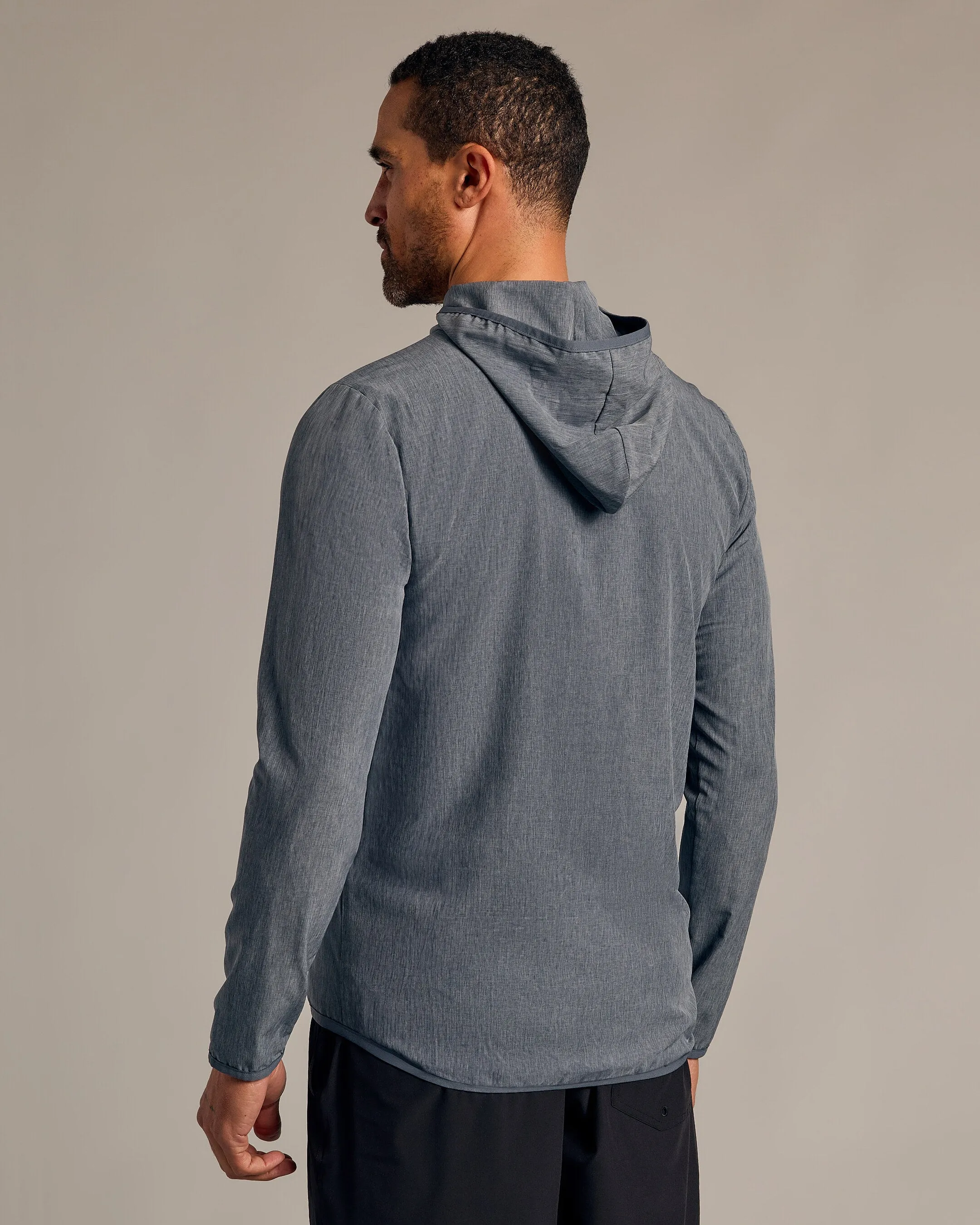 Heather Navy Active Shell Jacket