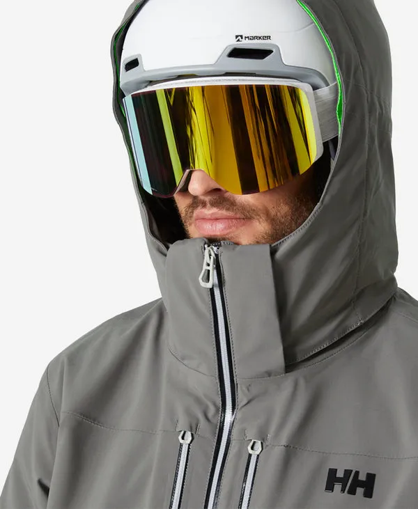 HELLY HANSEN Alpha Lifaloft jacket - Mens - Concrete