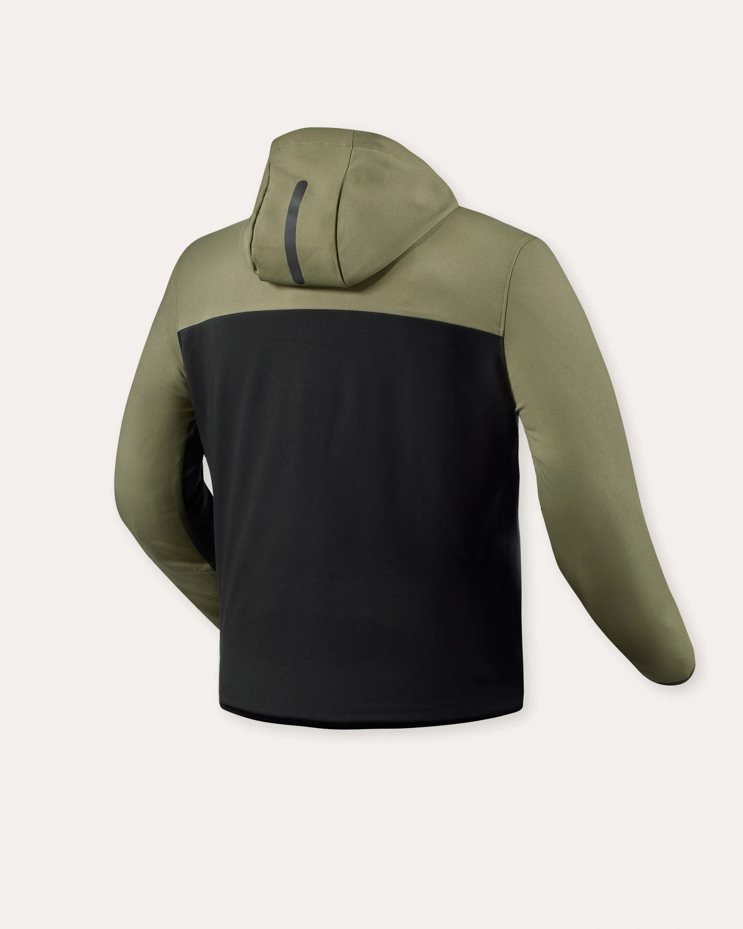 Hoodie Andon | Black-Green
