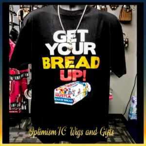 Hustla Men's Shirts $15 Optimismic Wigs and Gifts Shop West St Paul MN