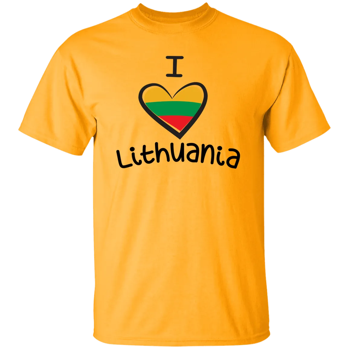 I Love Lithuania - Men's Classic Short Sleeve T-Shirt
