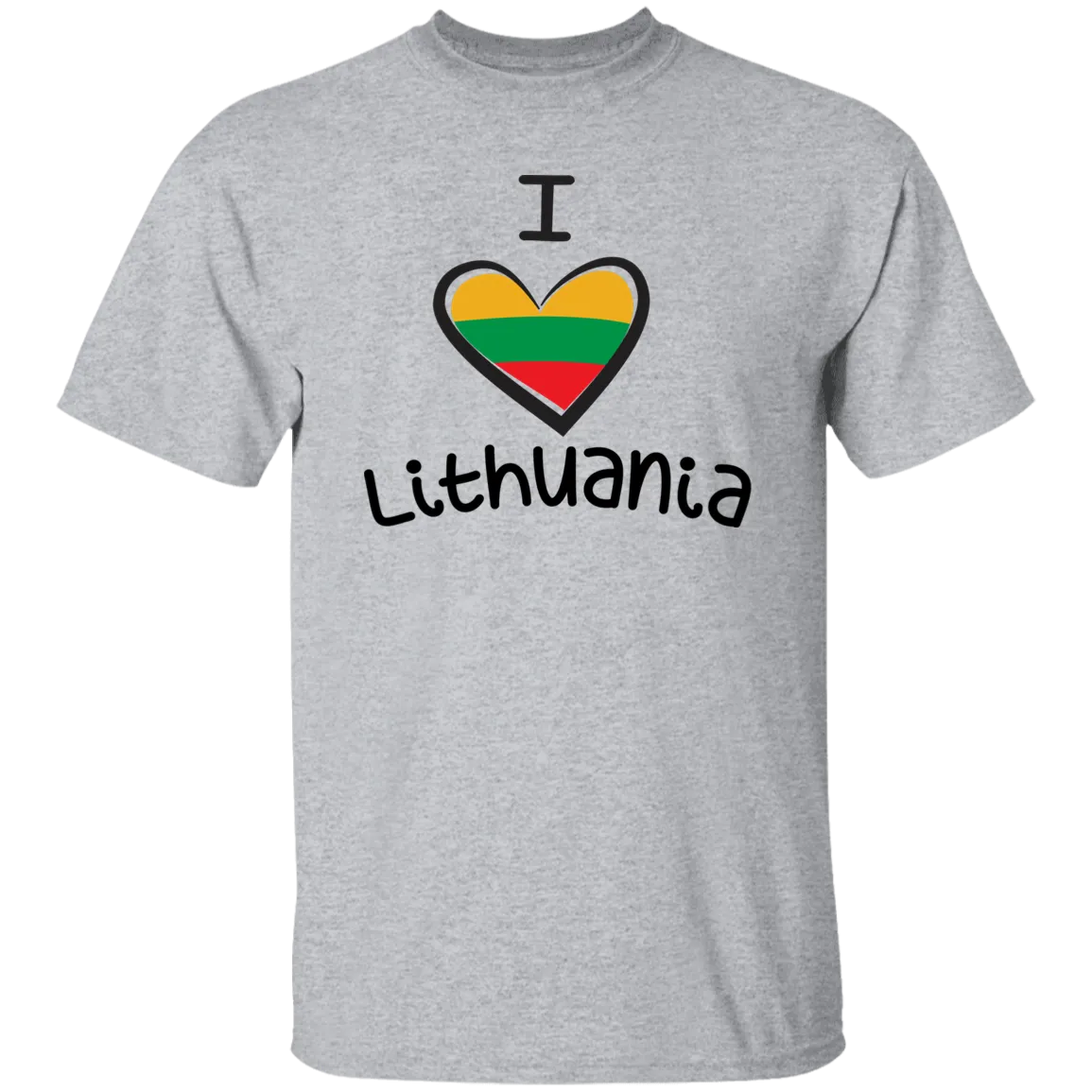 I Love Lithuania - Men's Classic Short Sleeve T-Shirt