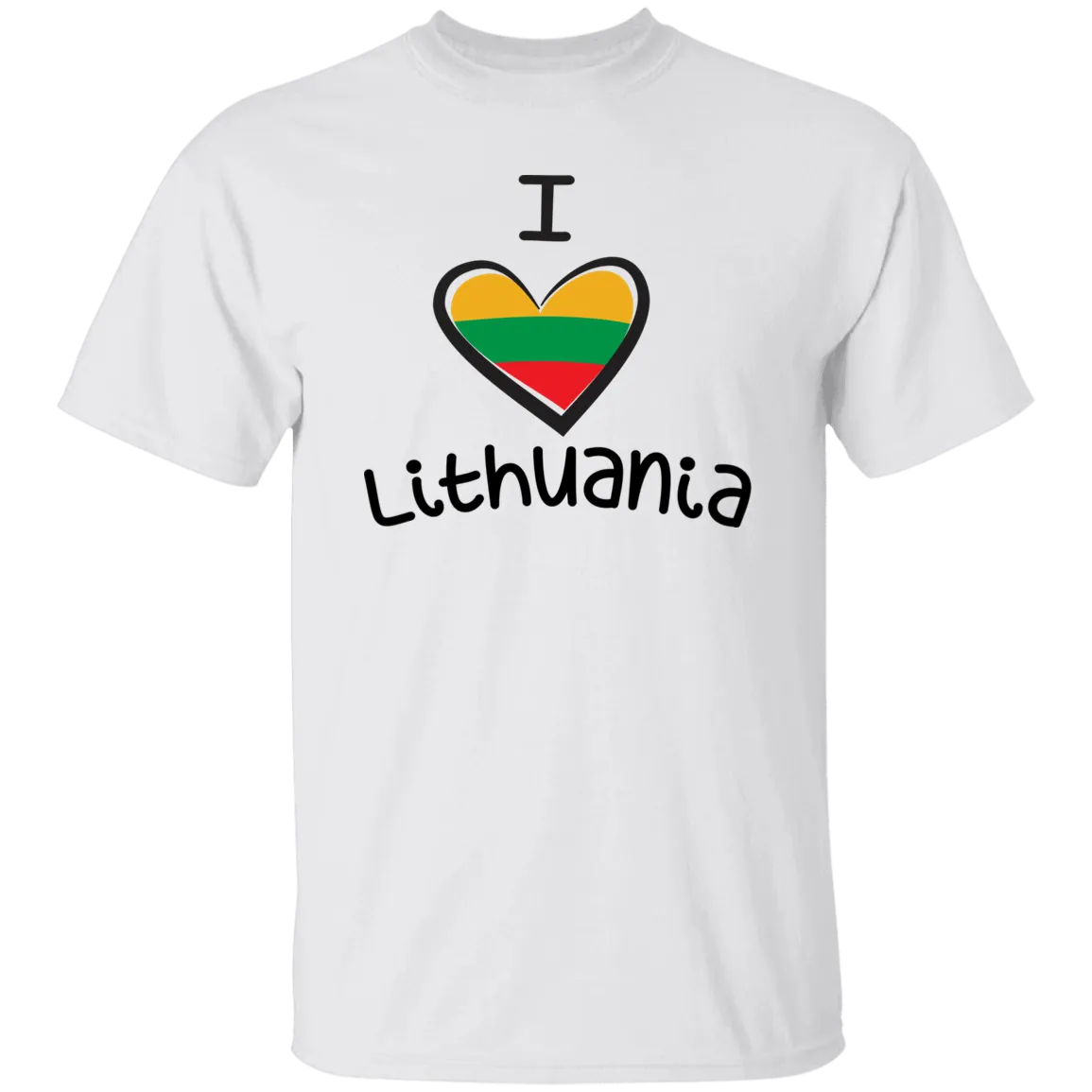 I Love Lithuania - Men's Classic Short Sleeve T-Shirt