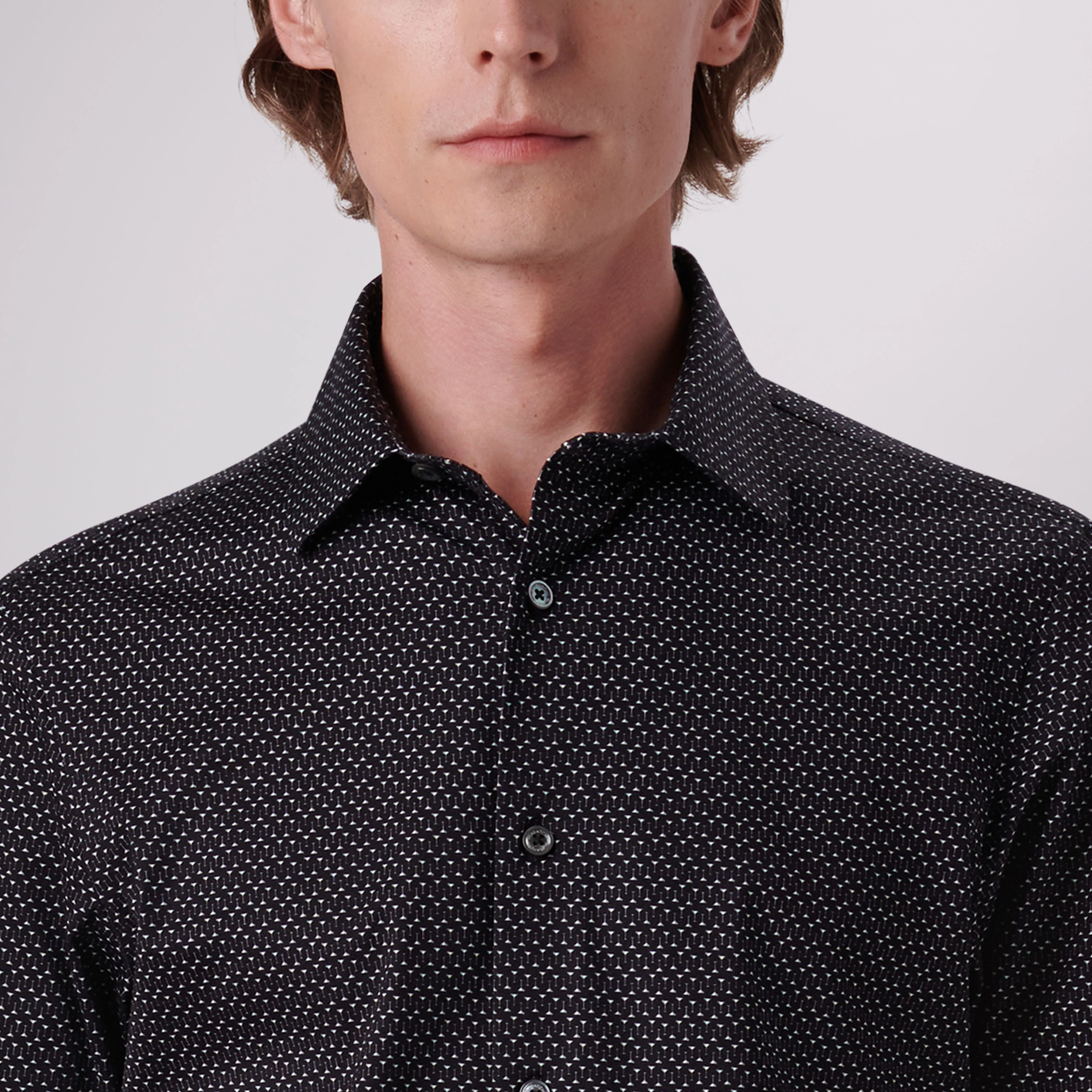 James Abstract Print OoohCotton Shirt