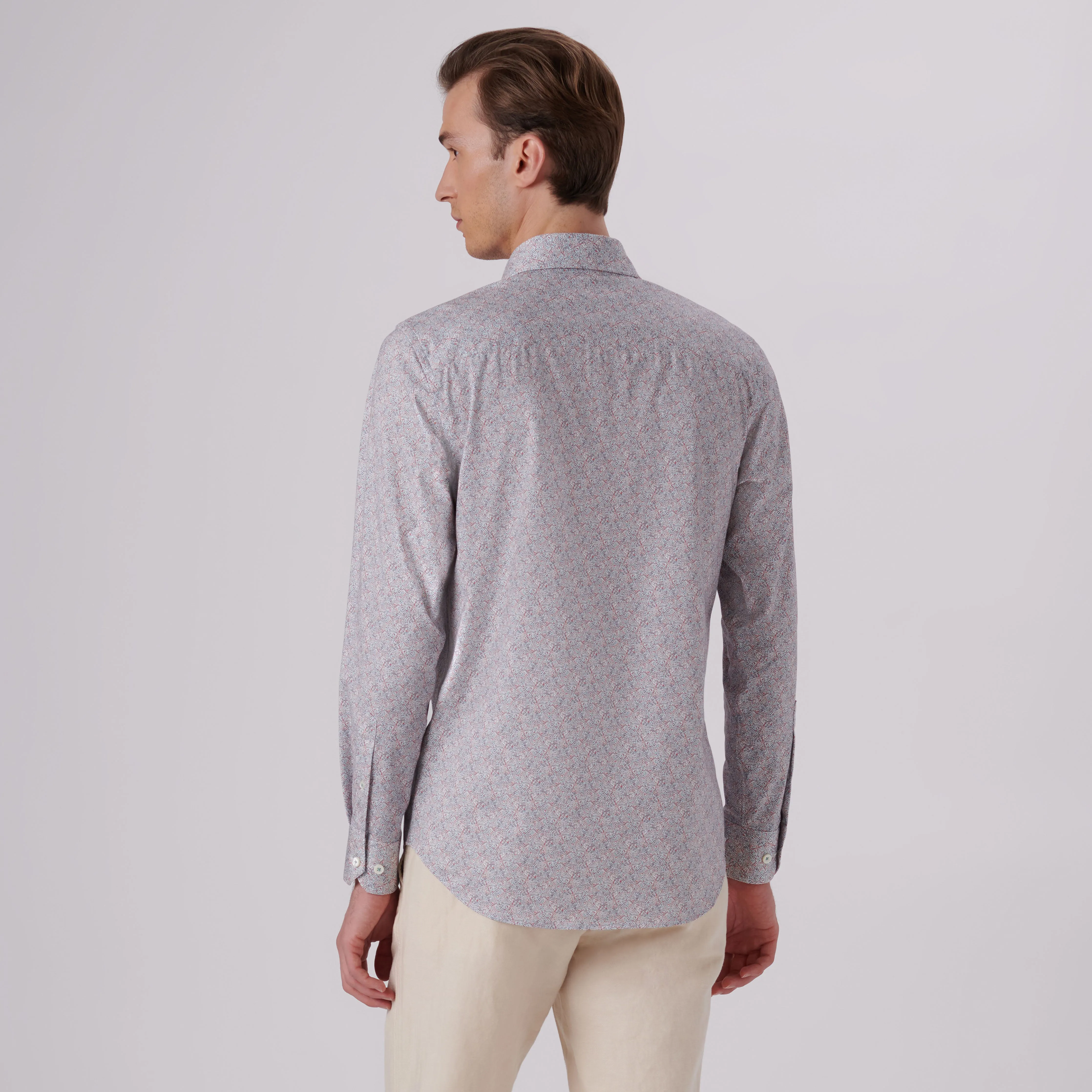 James Abstract Print OoohCotton Shirt