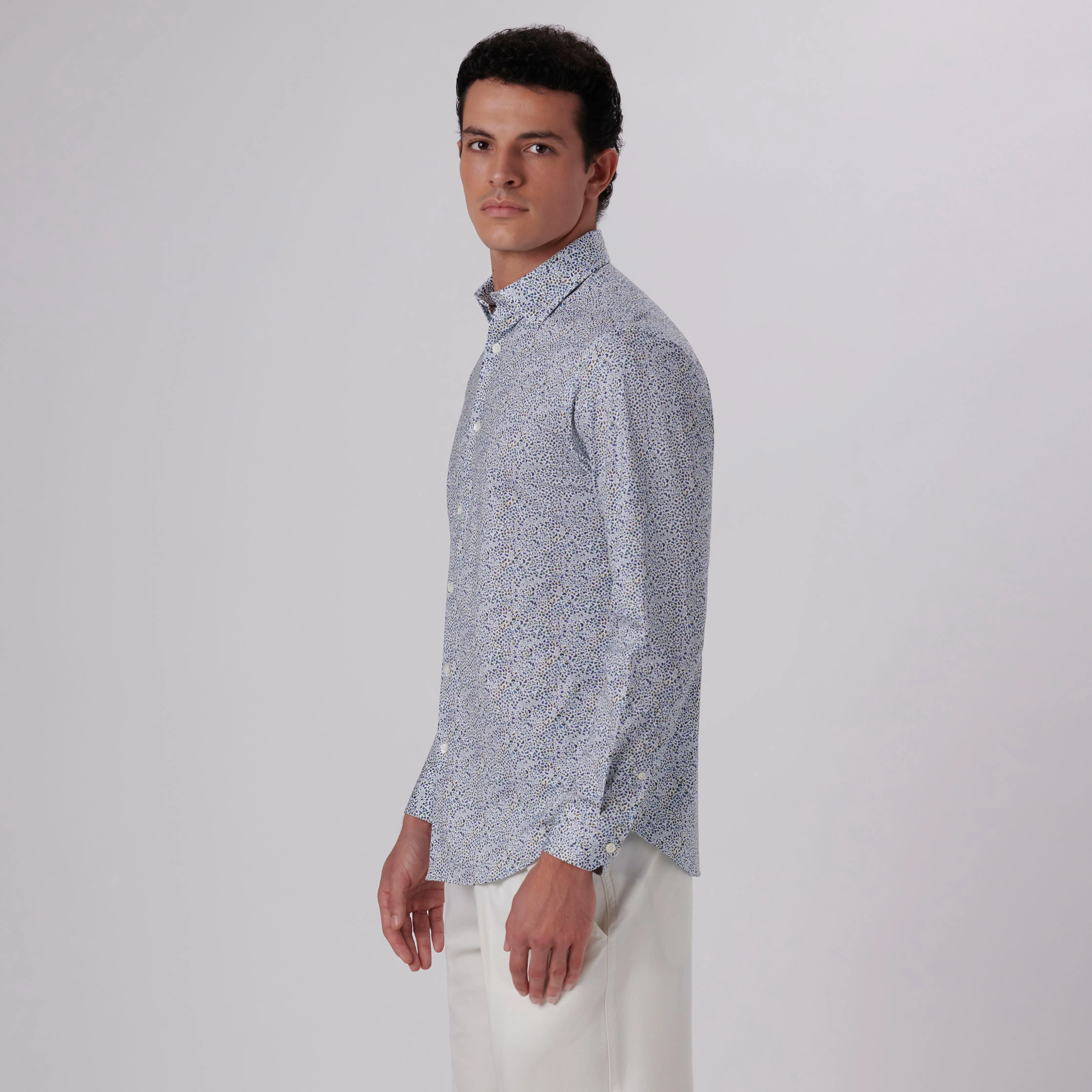 James Abstract Print OoohCotton Shirt