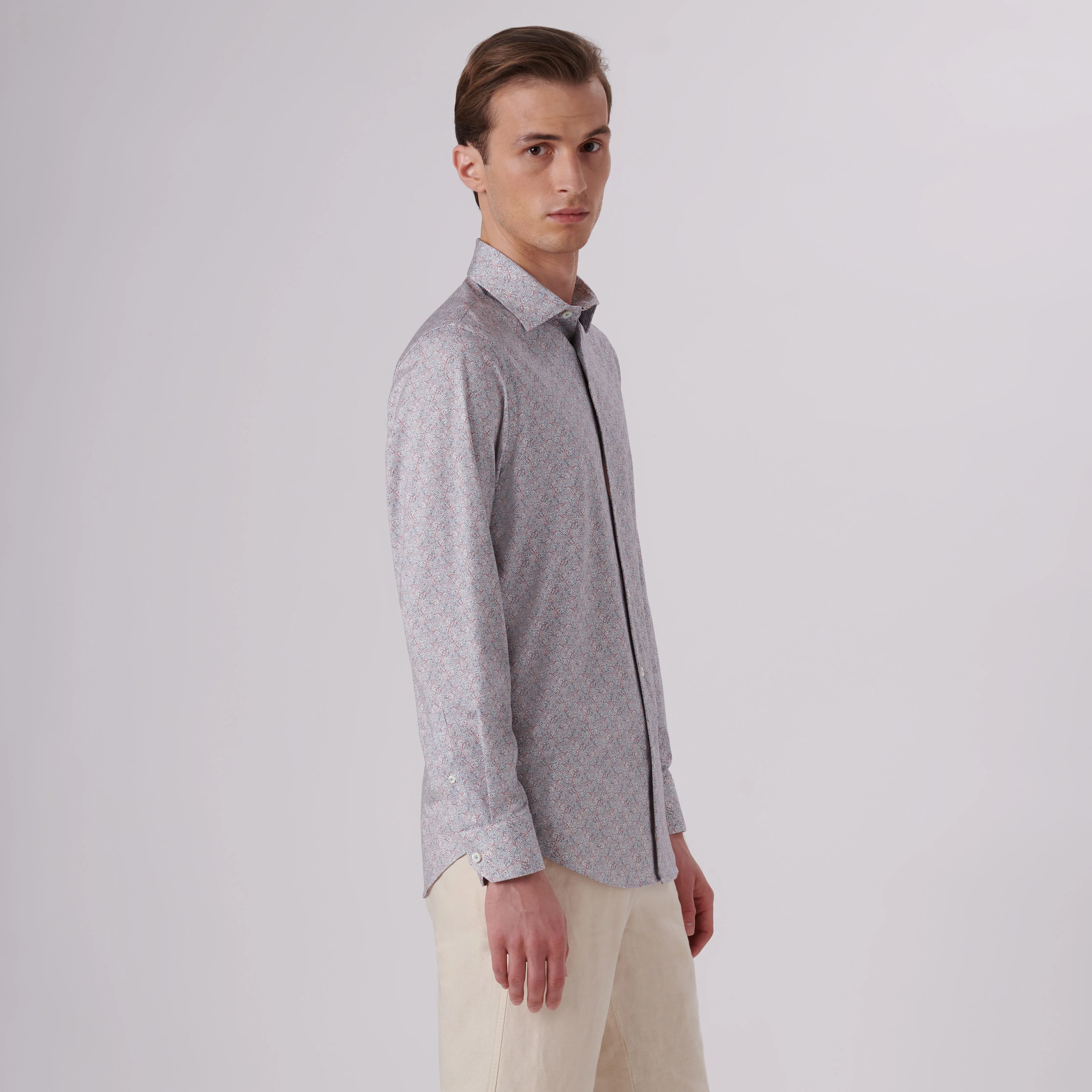 James Abstract Print OoohCotton Shirt