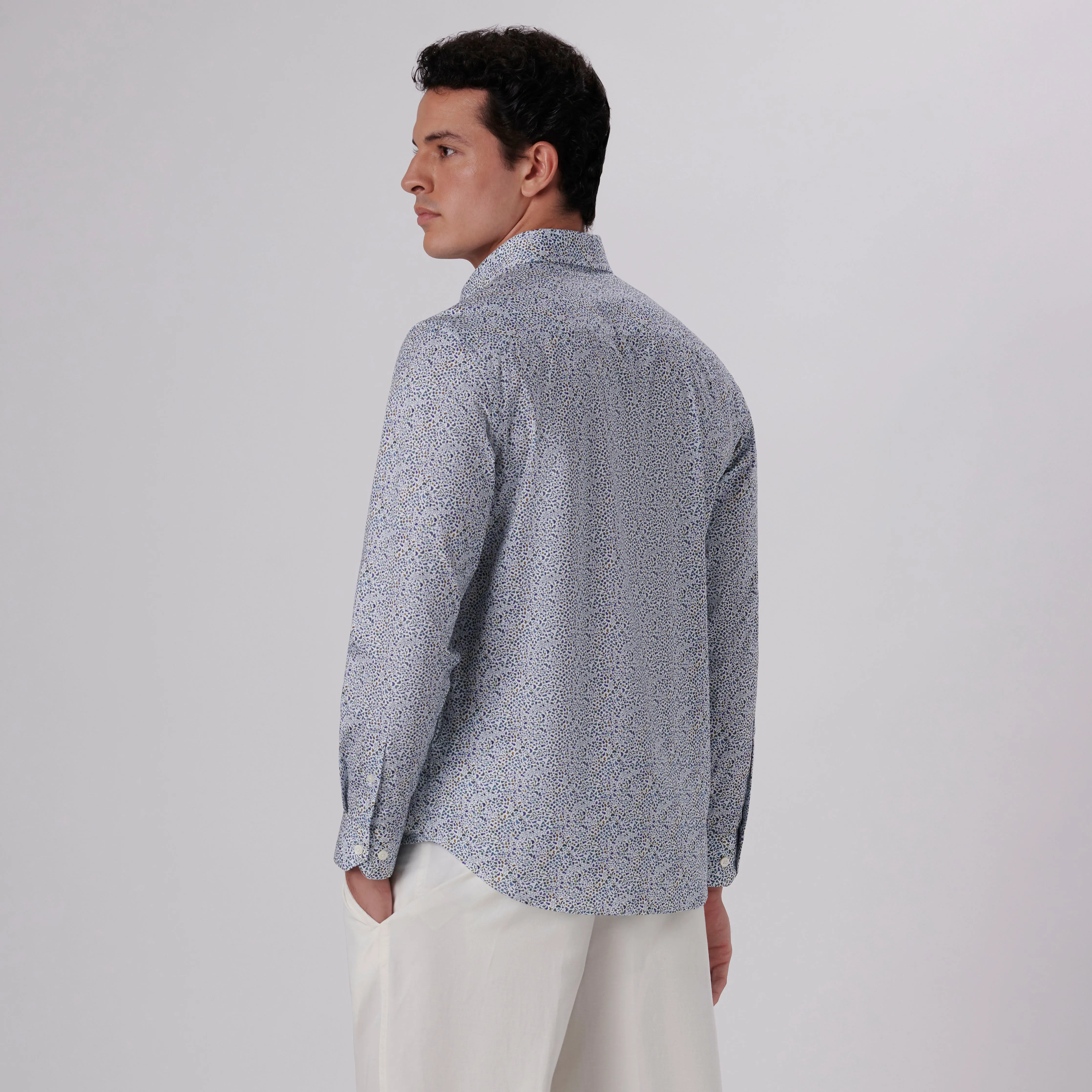 James Abstract Print OoohCotton Shirt