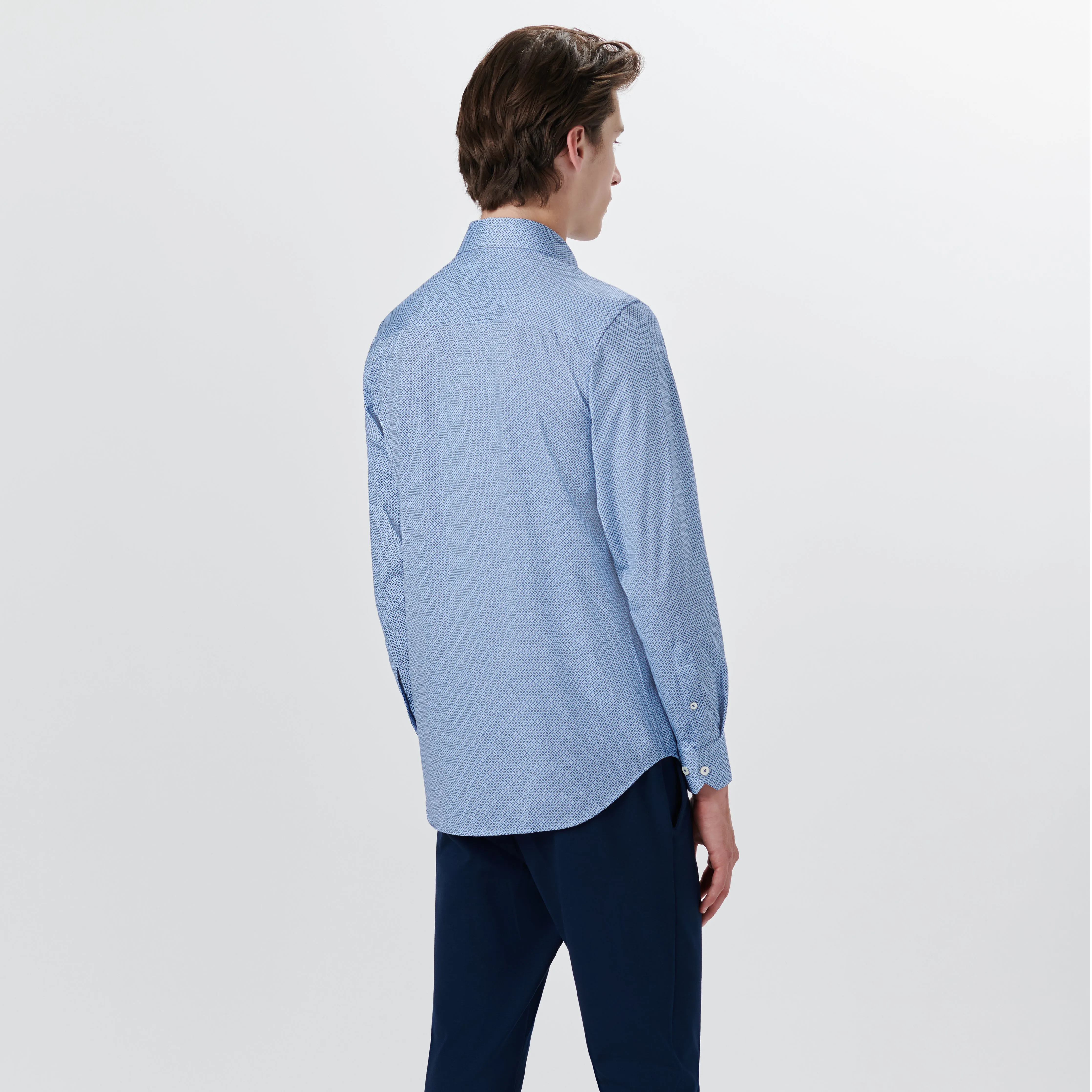 JAMES Diamond Check OoohCotton Shirt