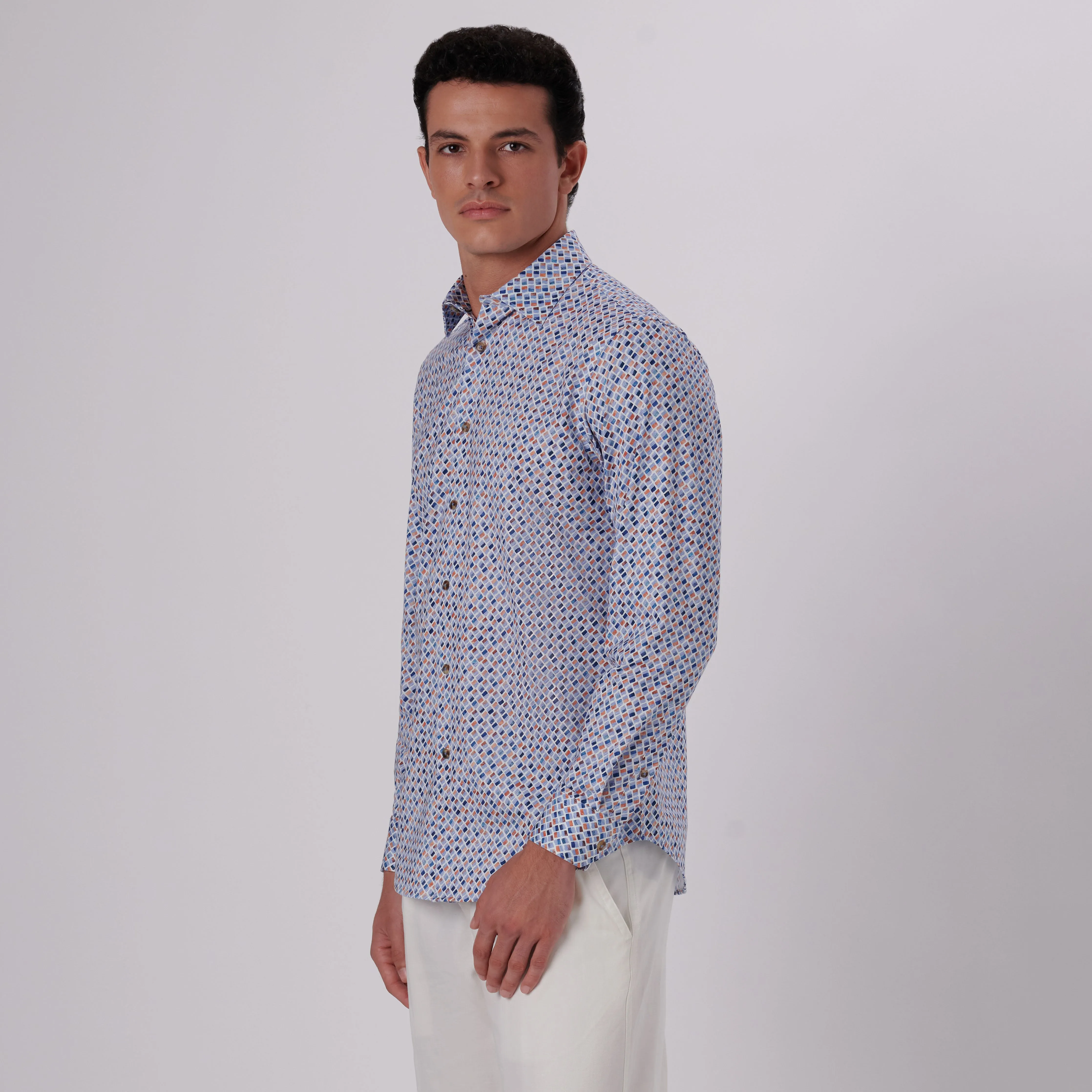 James Diamond Print OoohCotton Shirt