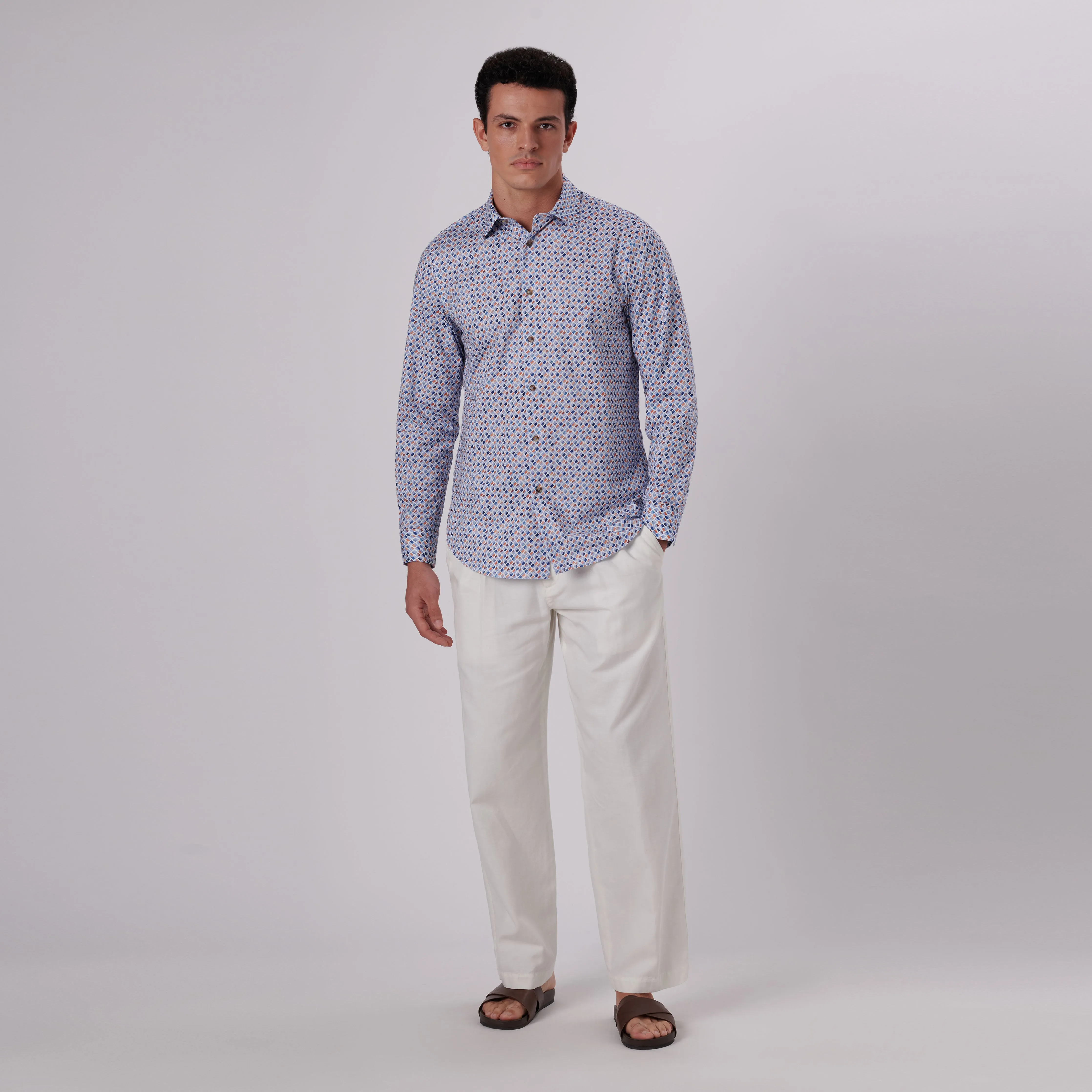James Diamond Print OoohCotton Shirt