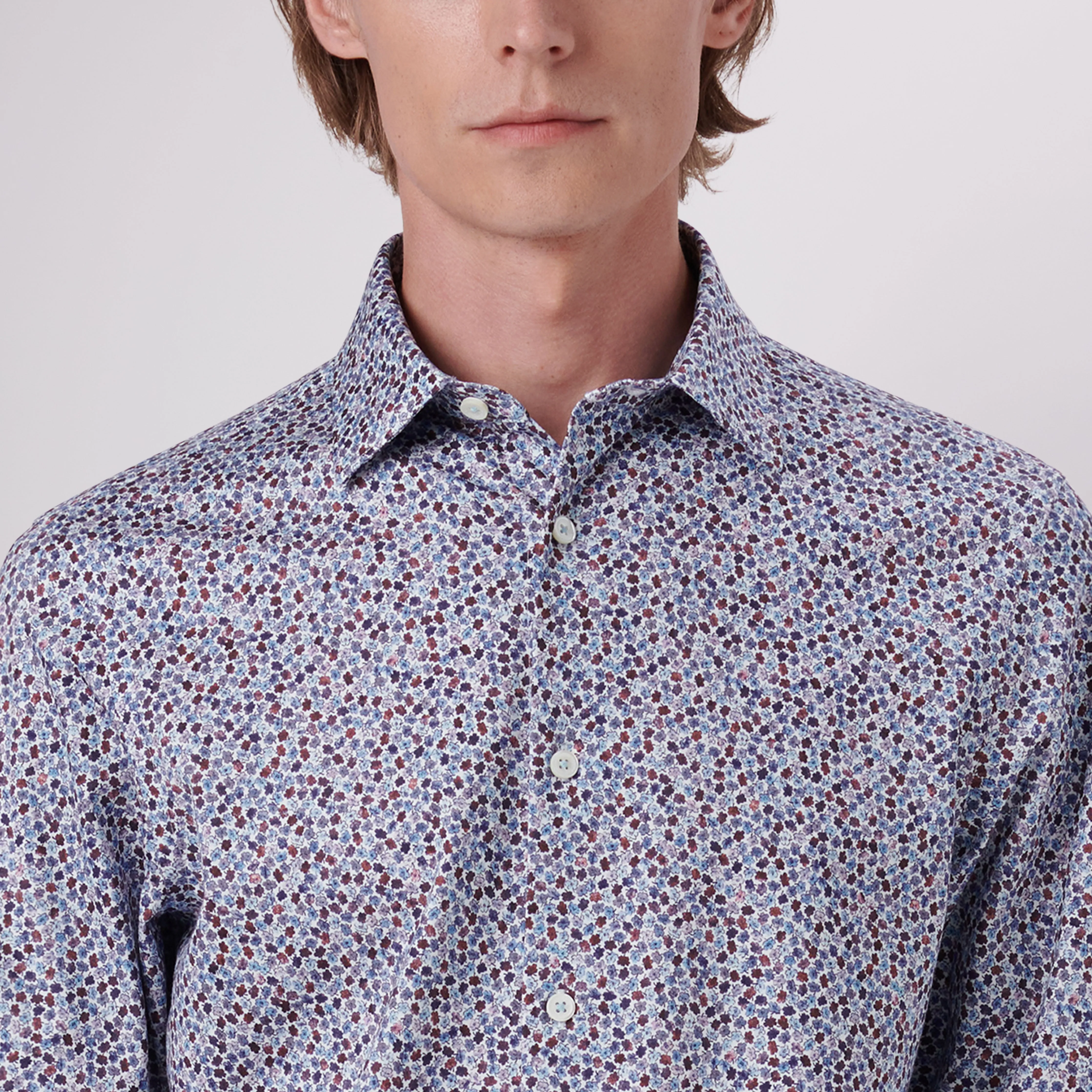 James Floral Print OoohCotton Shirt