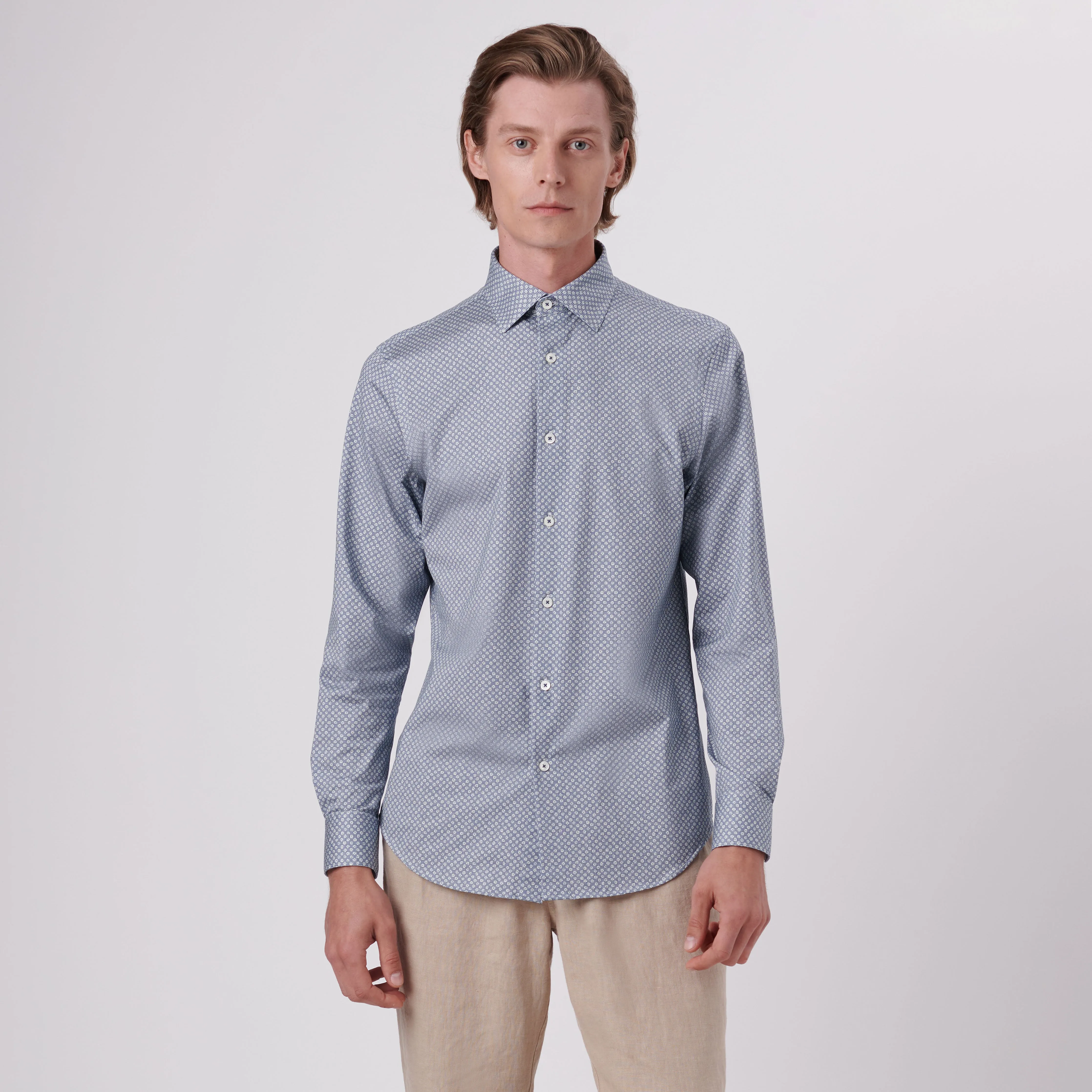 James Floral Print OoohCotton Shirt